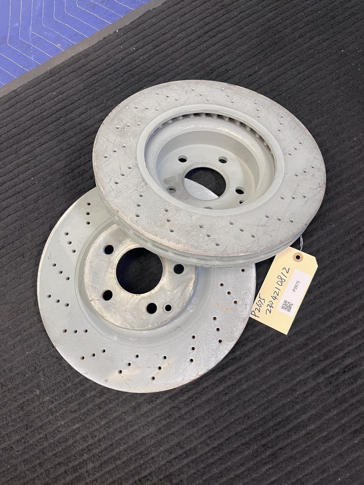 2003-2012 Mercedes E-Class SL Front Brake Rotors Pair OEM A2304210812