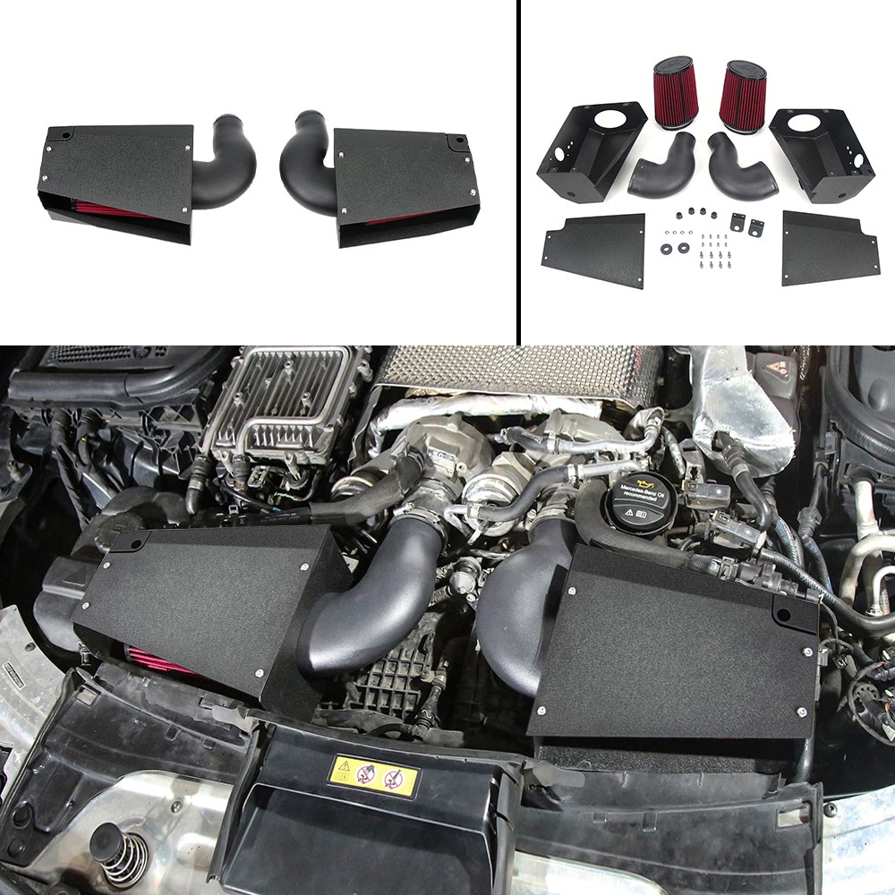 Used Cold Air Intake System Kit For 17-23 M177/W213 E63/E63S AMG GT63/63S GLE63S