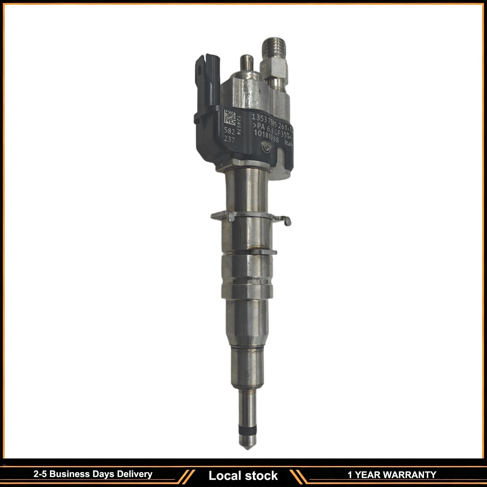 1 x Fuel Injector 13537585261-12 for BMW N54 N63 335 535 550 750 X5 X6 Index 12