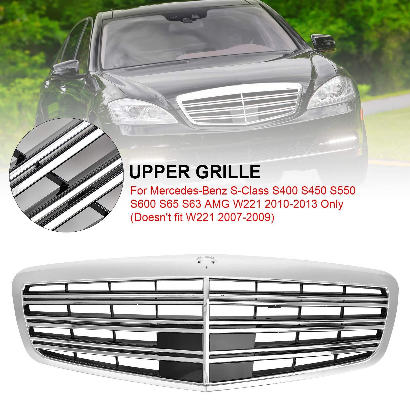 AMG style Front Grille Grill Fit Mercedes Benz S-Class W221 S550 S600 S63 S65 TR