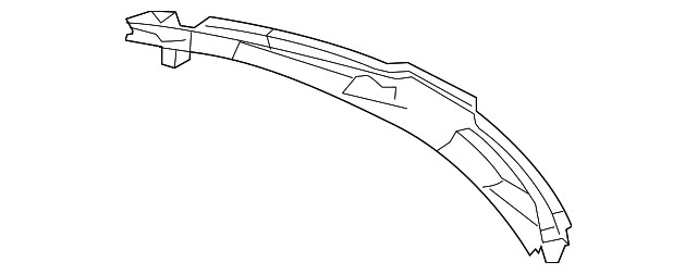 Genuine Mercedes-Benz Water Drain Panel 166-830-00-28
