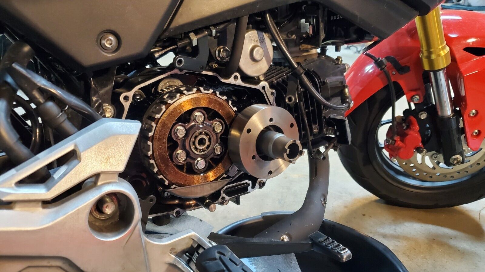 24mm 20mm Honda Grom MSX125 Oil Rotor Clutch Nut Locknut Socket Remover Tool