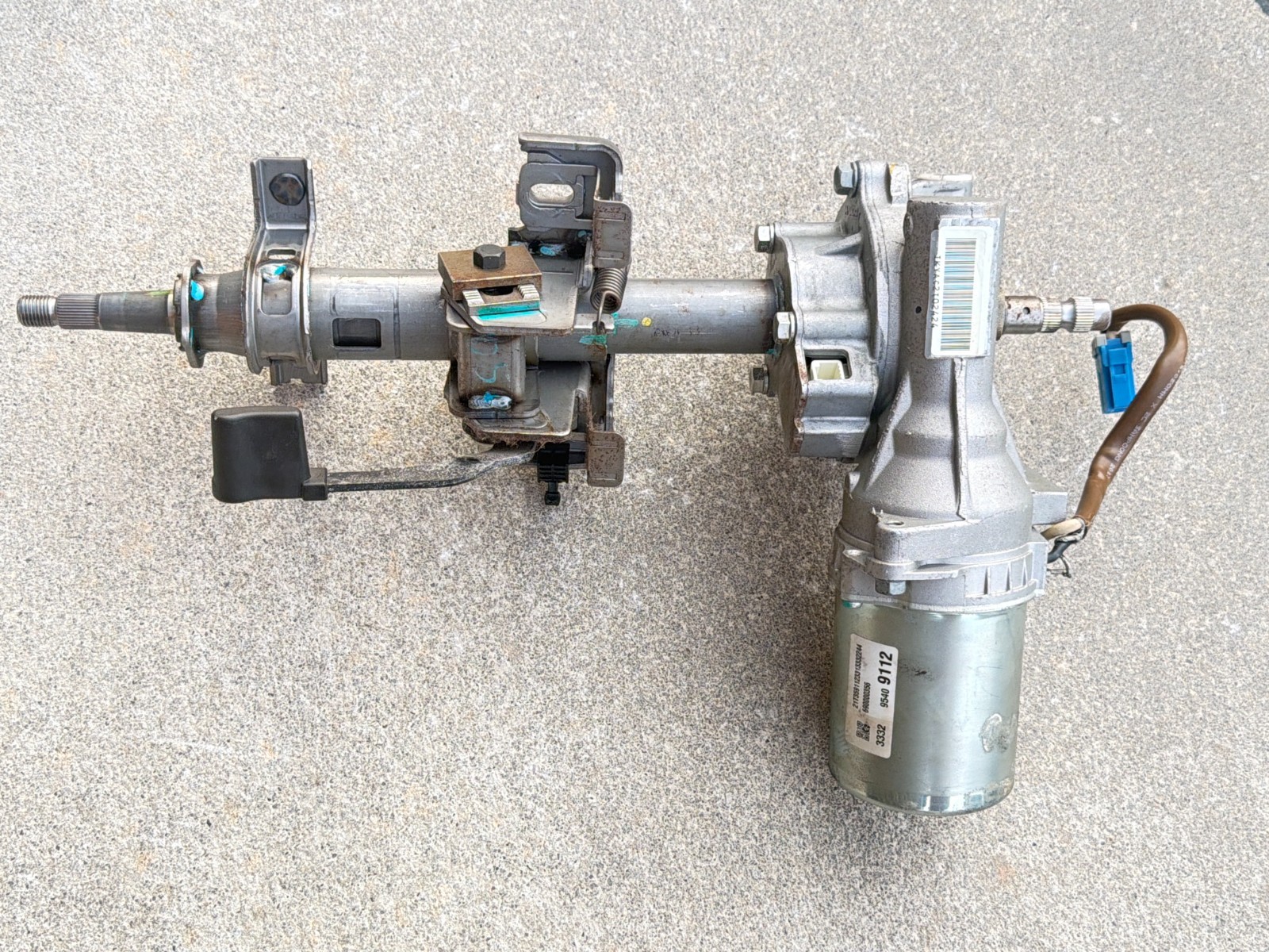 2013-2015 CHEVROLET SPARK ELECTRIC POWER STEERING COLUMN MOTOR OEM 9540 9112