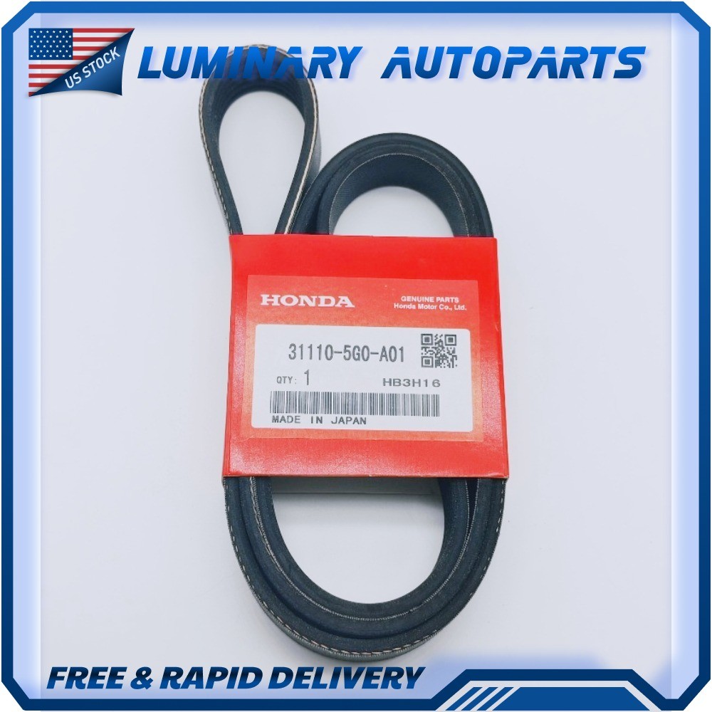 Serpentine Drive Belt Replacement  ACCORD V6 3.5L 2013-17#31110-5G0-A01