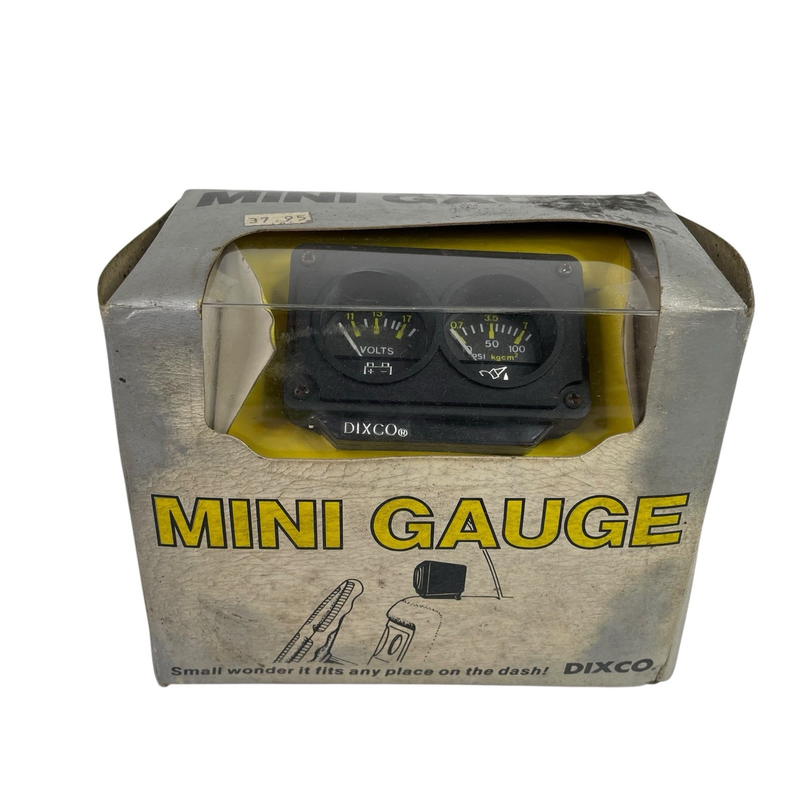 DIXCO GAUGE MINI MODEL 523 Volts & Water NOS New 70s/80s Old Stock Original Box DIXCO GAUGE MINI MODEL 523 Volts & Water NOS New 70s/80s Old Stock Original Box