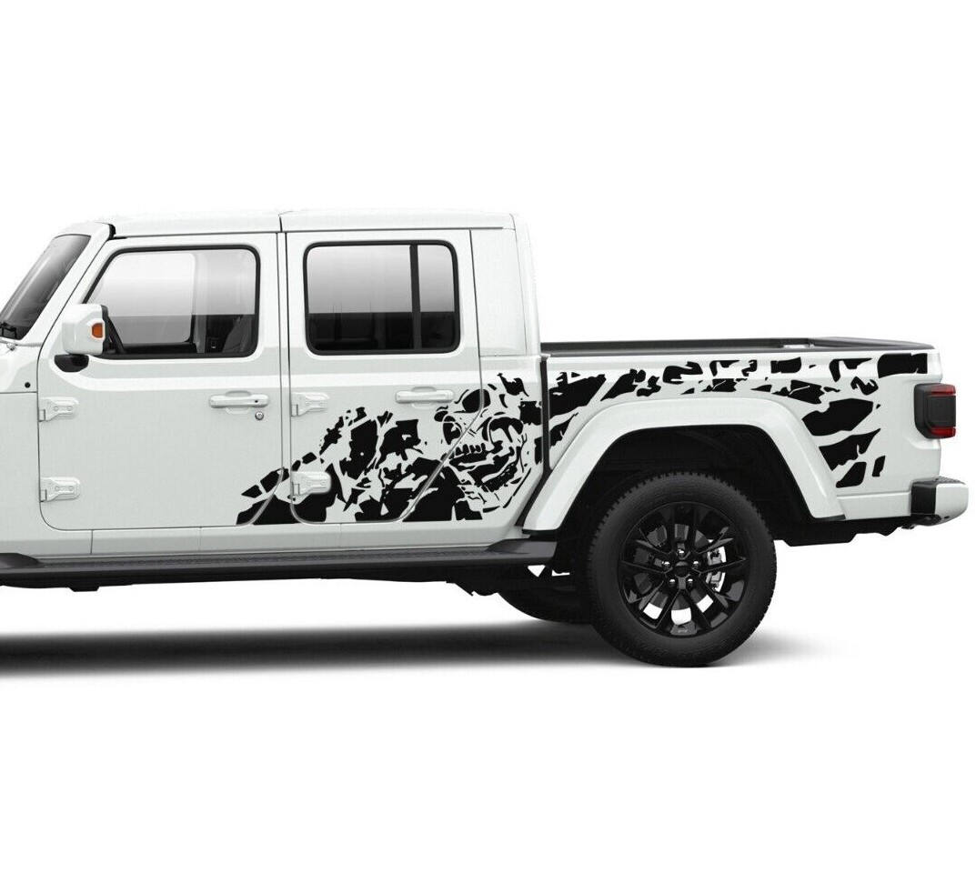 Nightmare decal for Jeep Gladiator JT Rubicon wrap Graphics cover Stickers 2022
