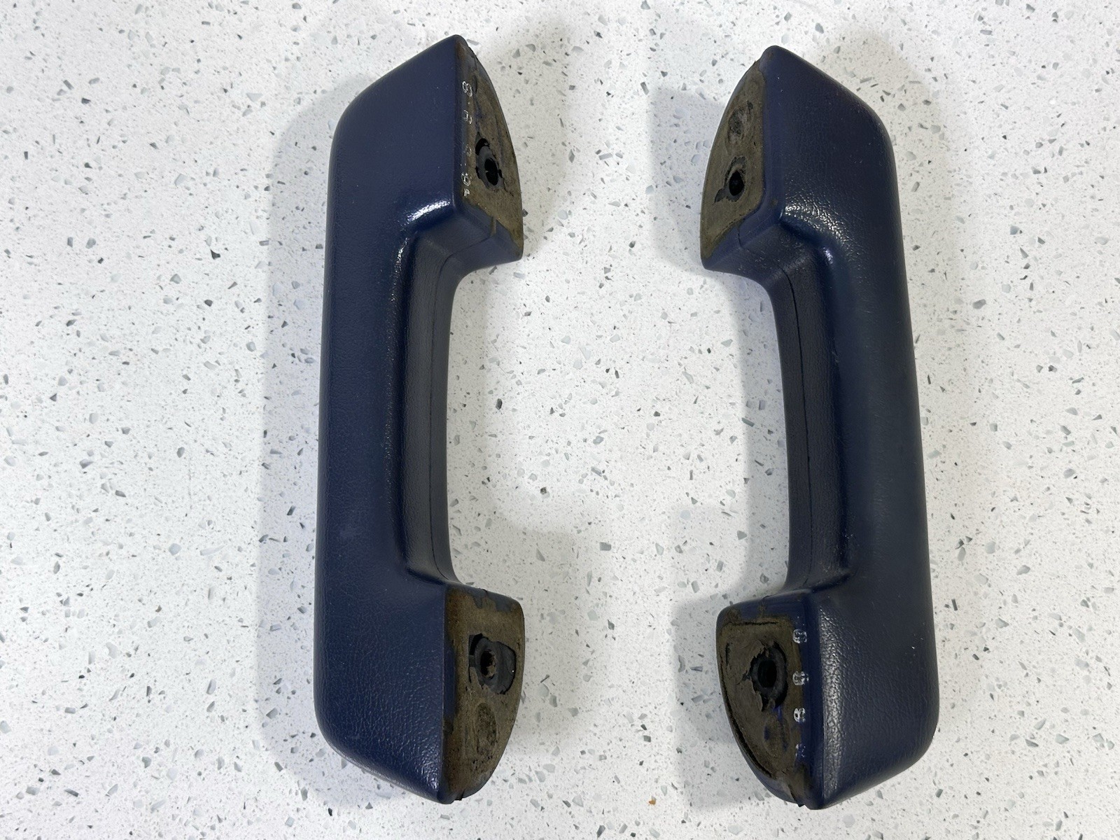 87-95 Nissan Hardbody Pickup D21 Truck Door Handle Armrest OEM Blue