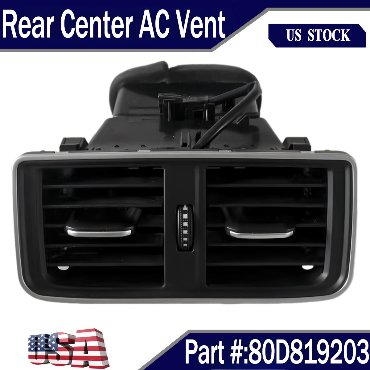 Fits For 2018-2023 Audi Q5L FY Rear AC Vent Panel Assembly 80D819203 NEW