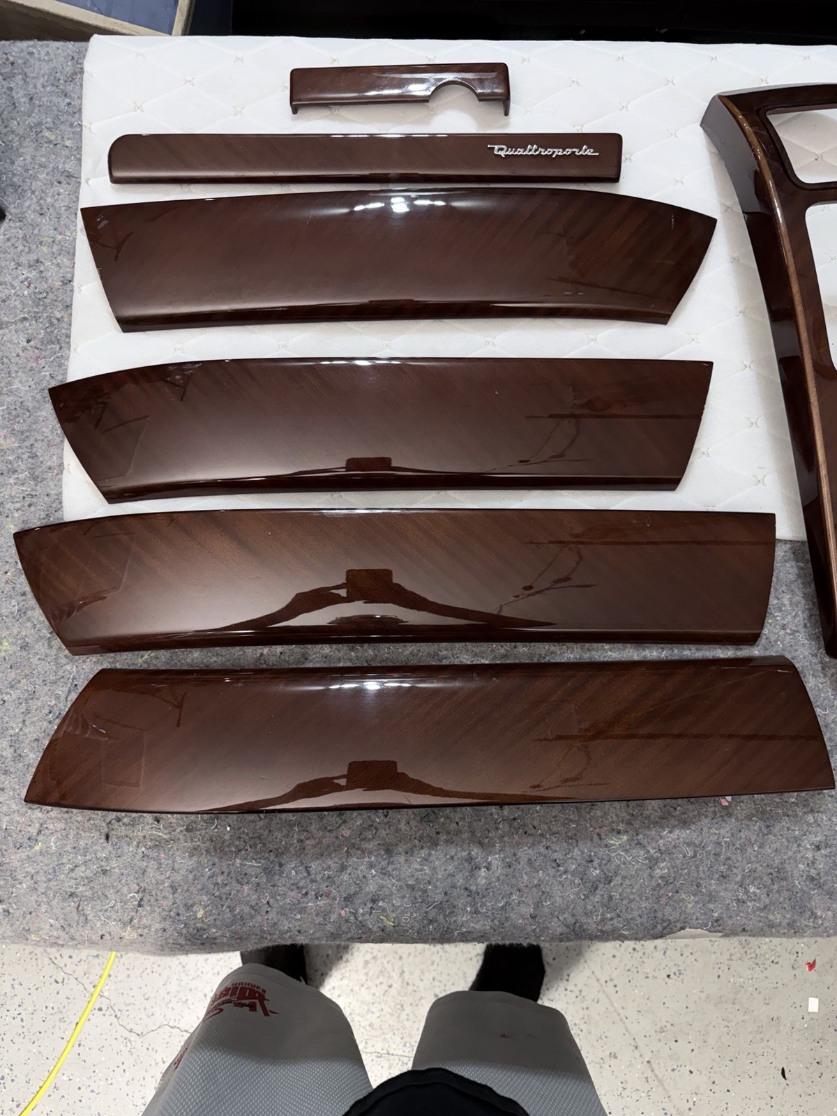 2007 Maserati Quattroporte GT Sport Interior Wood Grain Trim Kit OEM