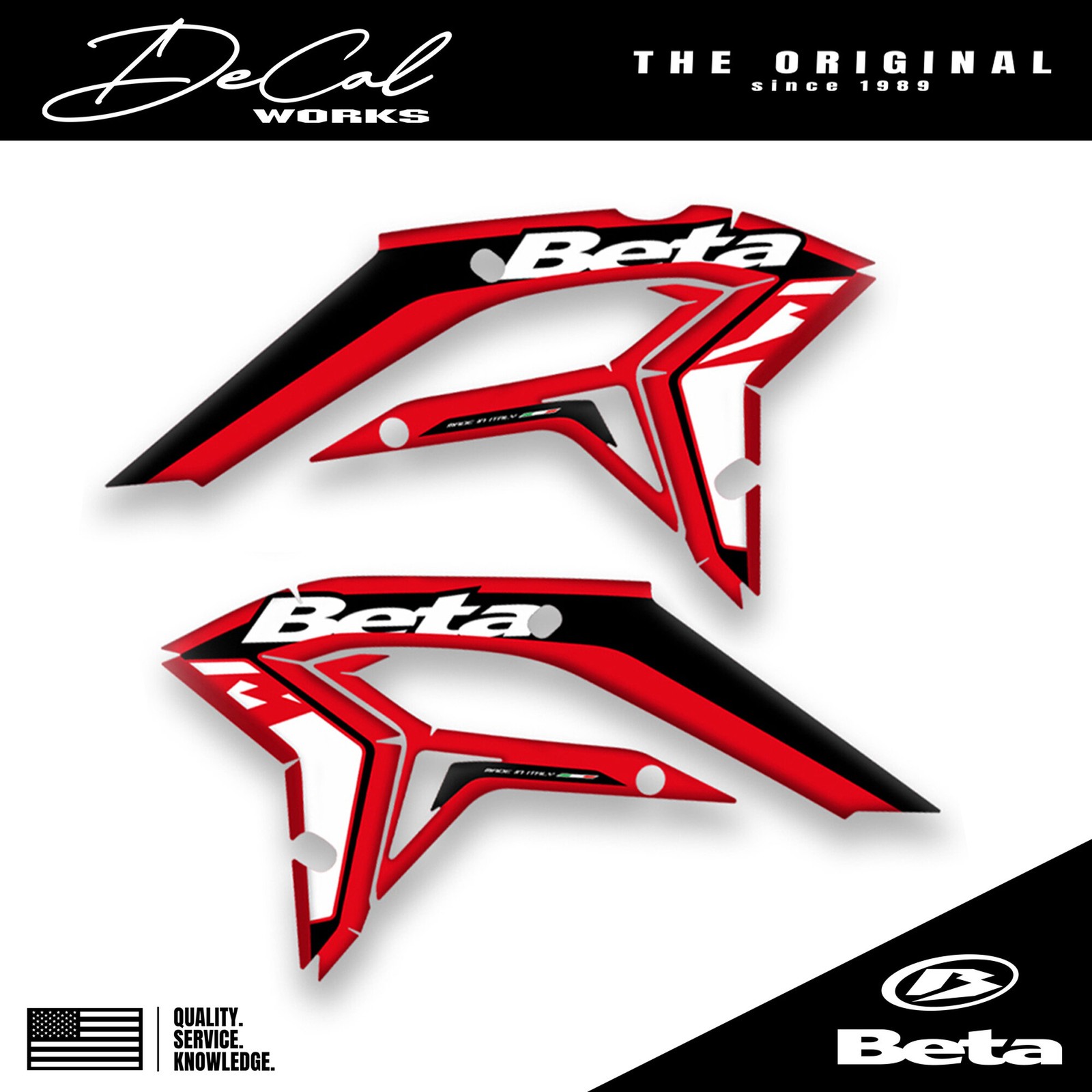 Officially Licensed Beta Xtrainer Design Replica Rad Shroud Graphics Kit