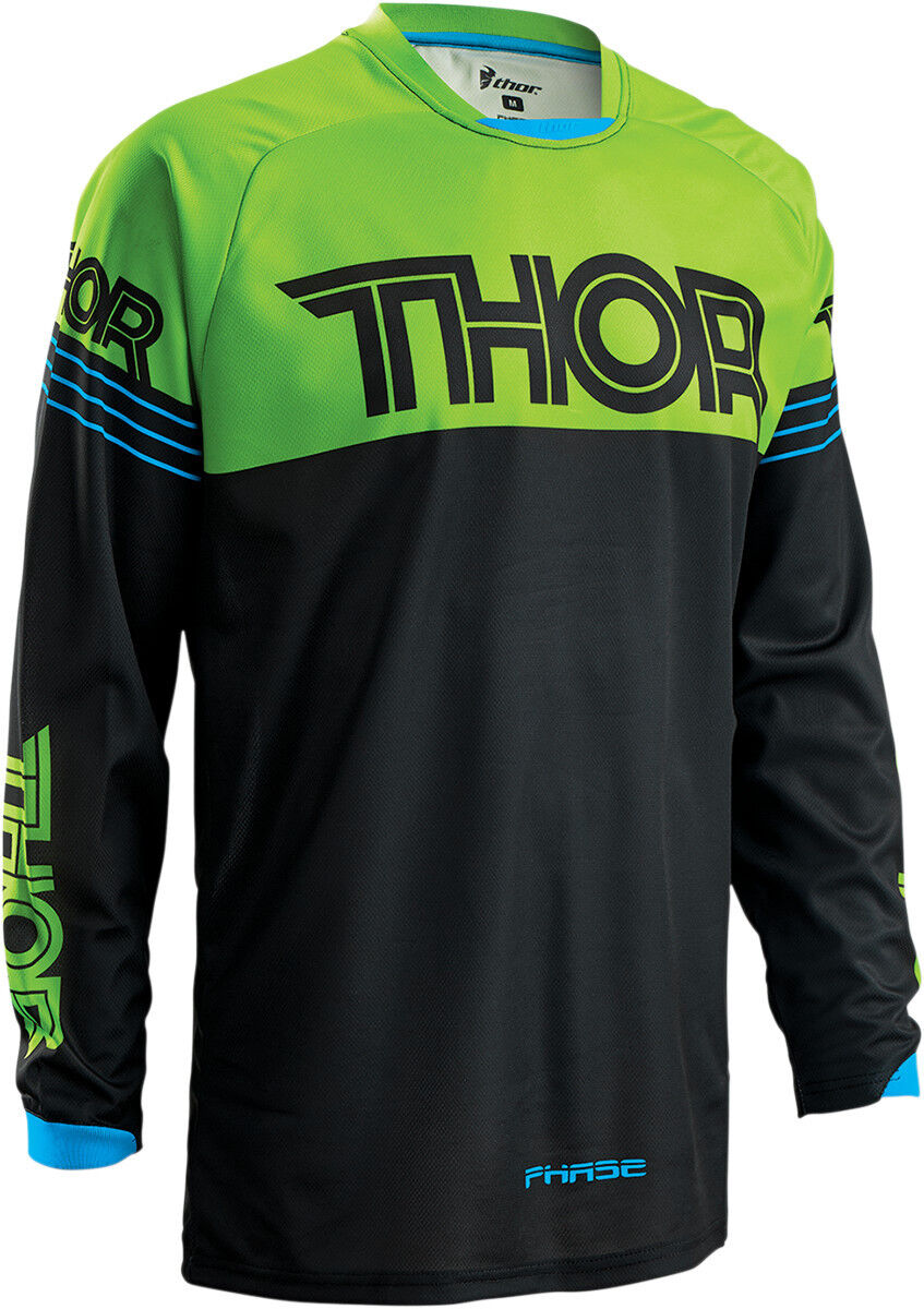 Thor Mens & Youth Phase Hyperion Dirt Bike Jersey ATV MX Gear Off-Road