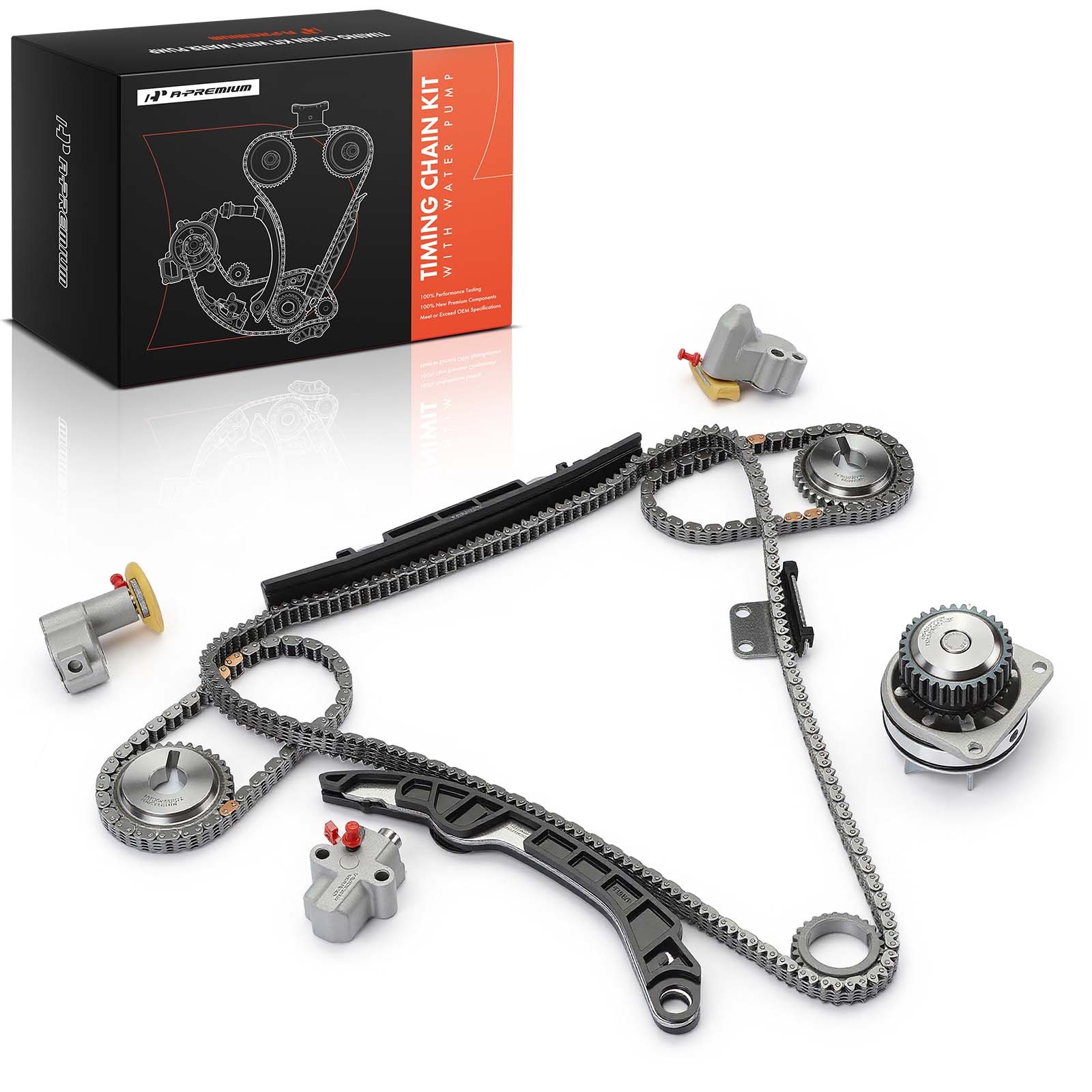 A-Premium 13x Timing Belt & Water Pump Kit for Nissan Altima 07-14 Murano 09-14 A-Premium 13x Timing Belt & Water Pump Kit for Nissan Altima 07-14 Murano 09-14