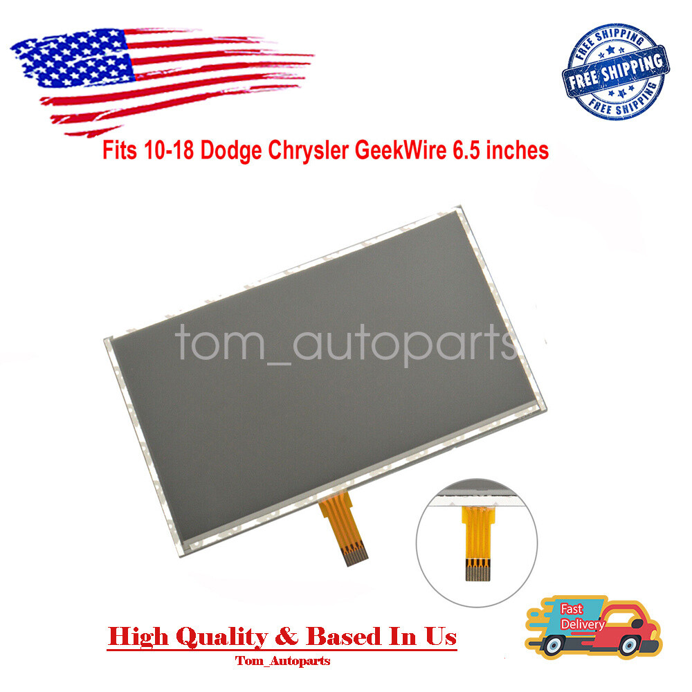 TOUCH-SCREEN GLASS Digitizer Fits 10-18 DODGE MYGIG UConnect RHB RBZ 6.5\