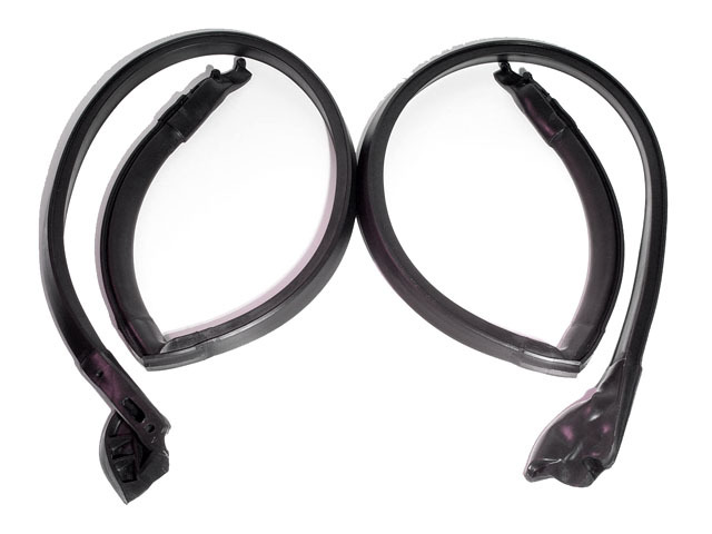 1973-1977 Oldsmobile Cutlass 2 door hardtop roof rail weatherstrip seals, pair