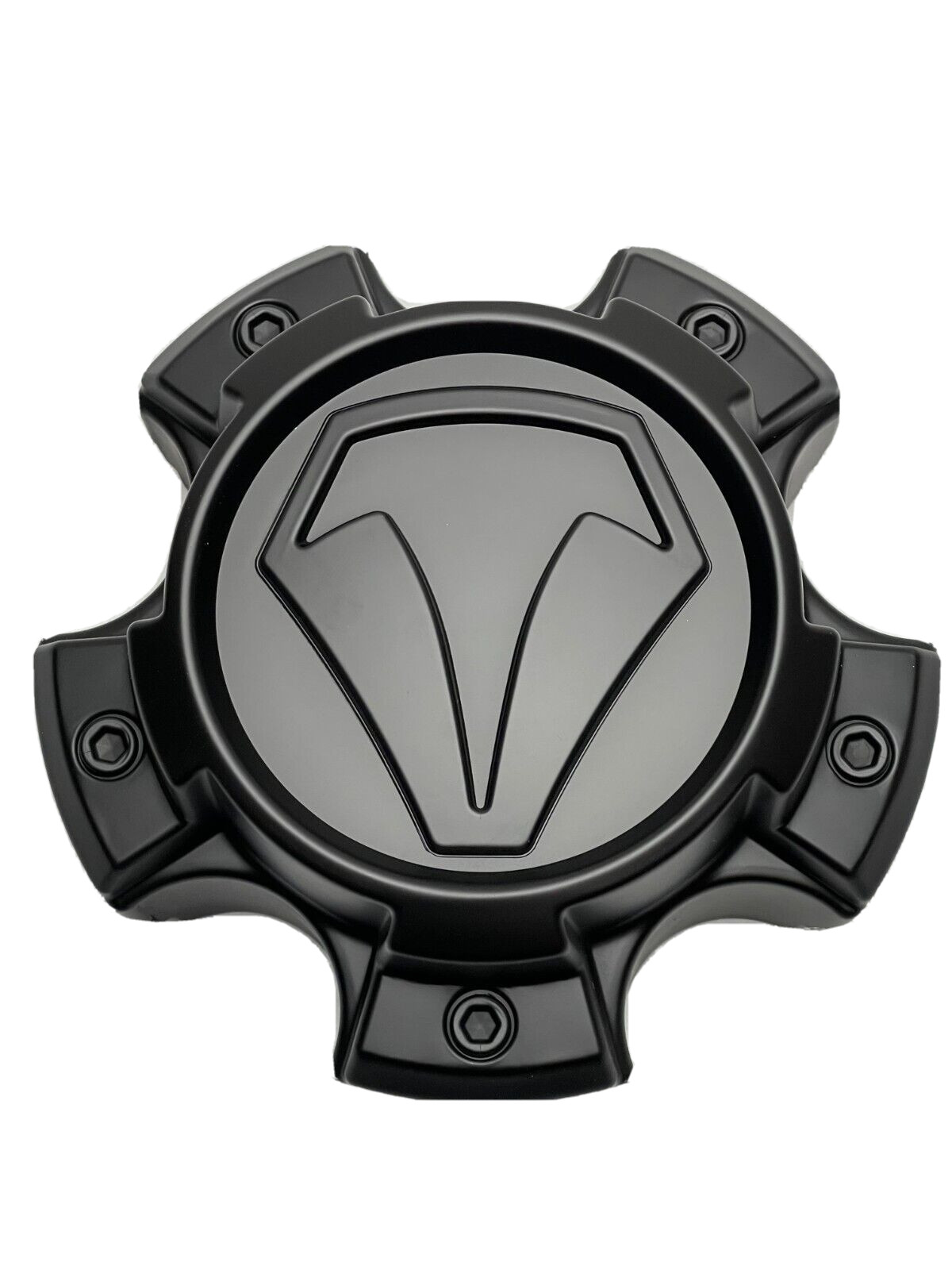 #Toyota T-Force Matte Black Snap In Wheel Center Cap 890C01 89-9586T S1304-07