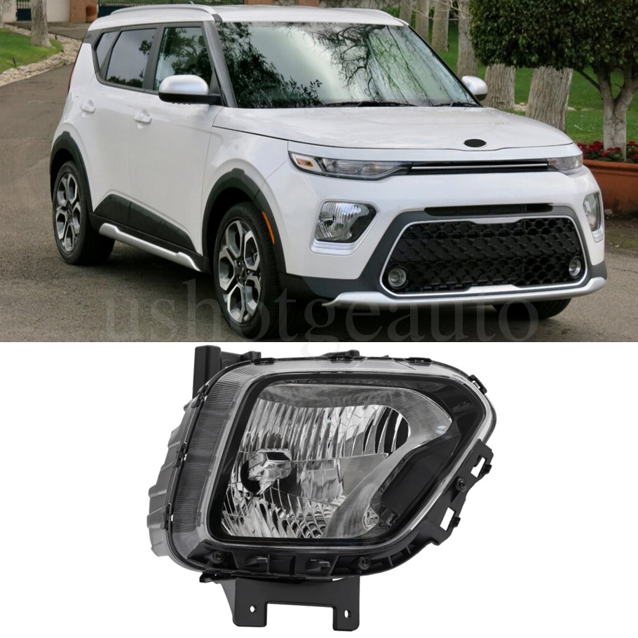Headlight Right Headlamp For 2020-2022 Kia Soul GT LX SX Halogen Passenger Side
