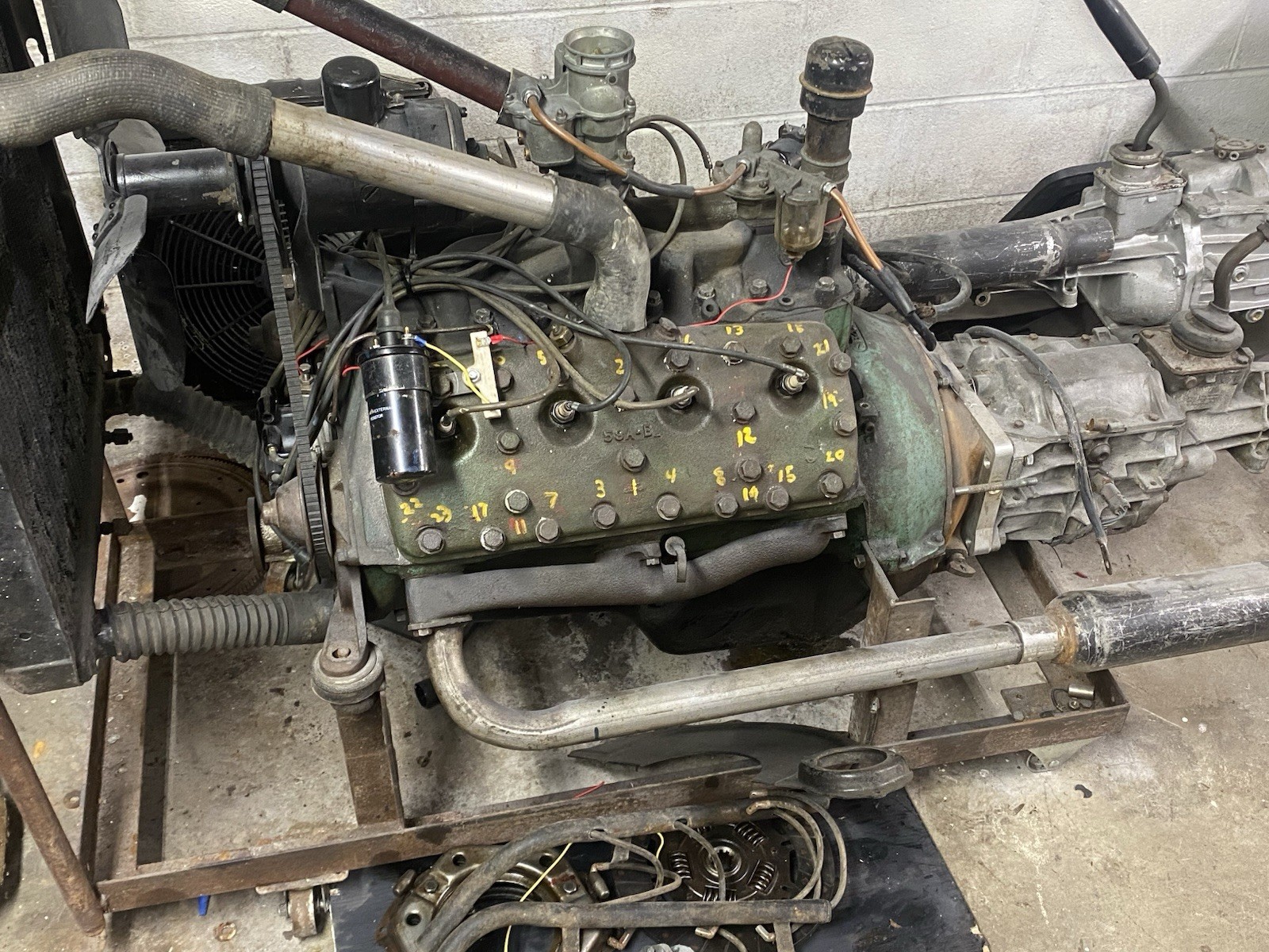 1940 Ford Flathead Pickup Engine