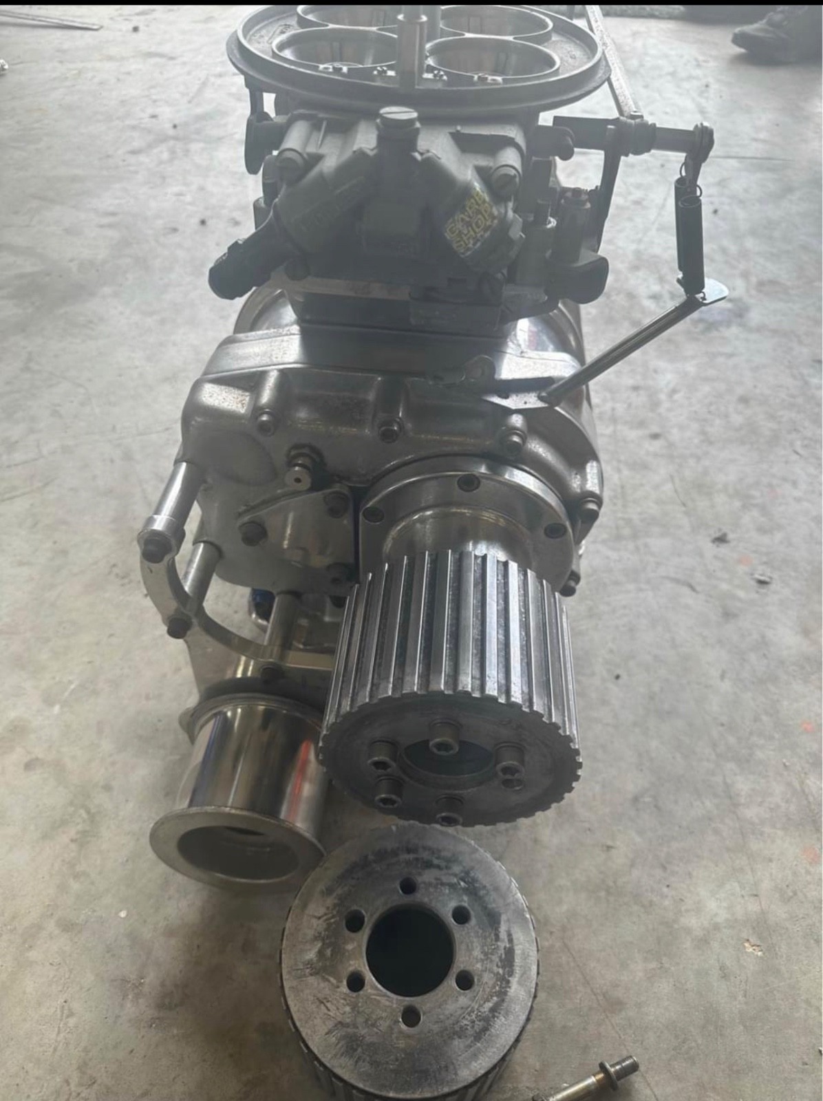 Complete Vintage BBC 671 Blower / Supercharger kit