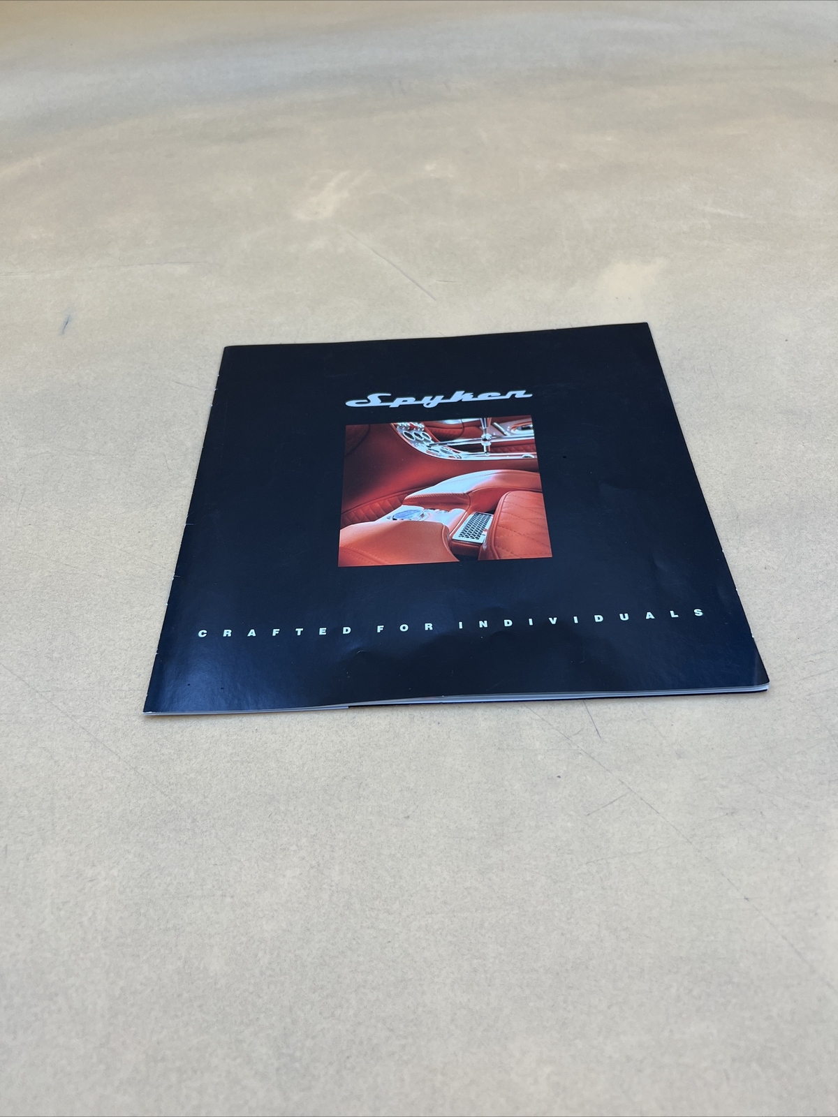 2008 SPYDER SPYKER D8 C8 DEALER SHOWROOM SALES BROCHURE CATALOG BOOKLET 2008 SPYDER SPYKER D8 C8 DEALER SHOWROOM SALES BROCHURE CATALOG BOOKLET