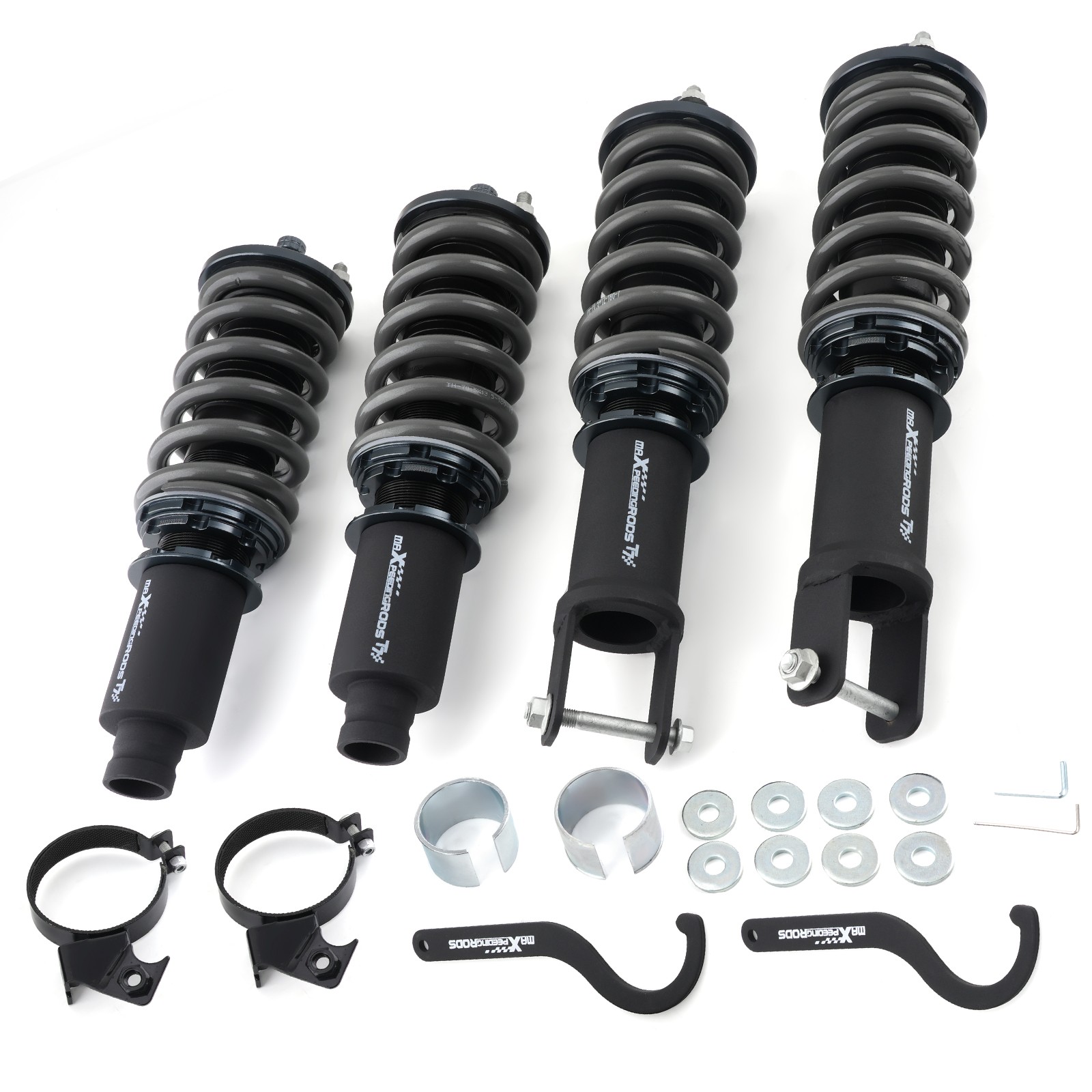 Maxpeedingrods T7 Coilovers 24 Way Springs Kit For Honda CR-X del Sol 92-95 EG