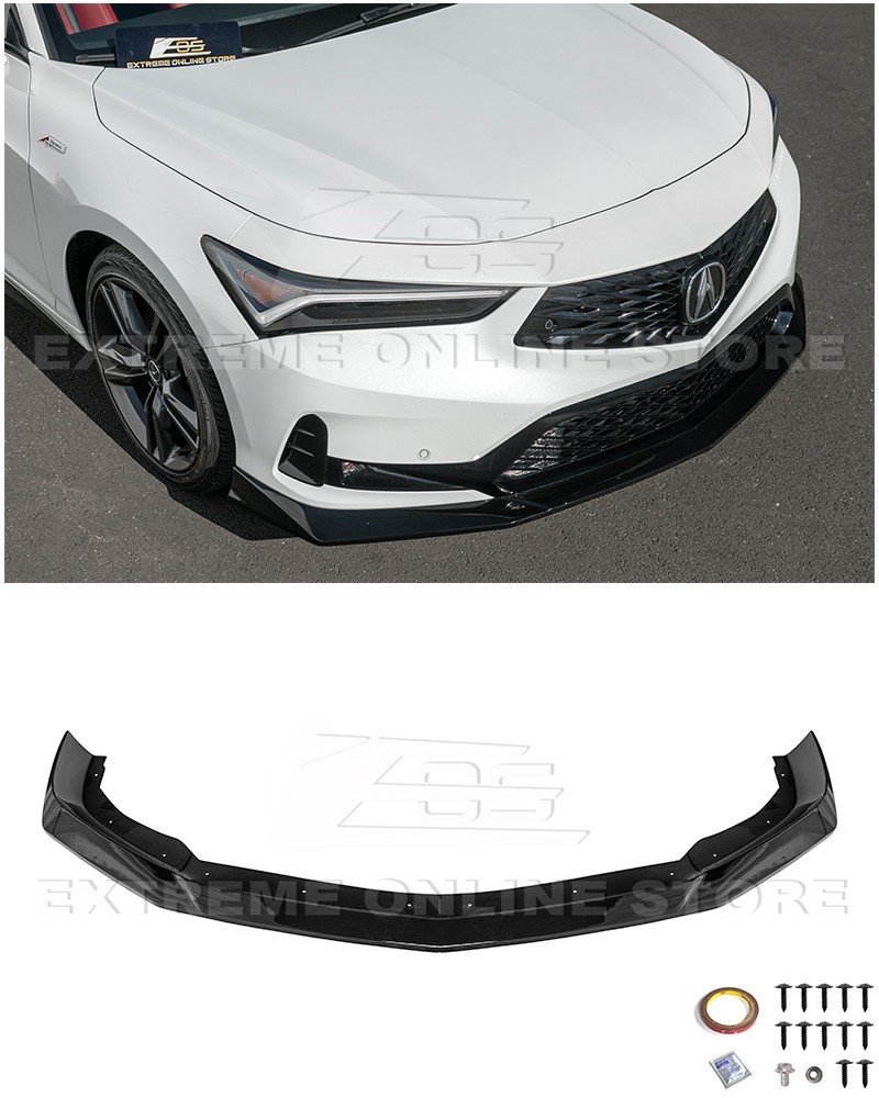 For 23-Up Acura Integra DE4 | EOS Performance GLOSSY BLACK Front Splitter Lip