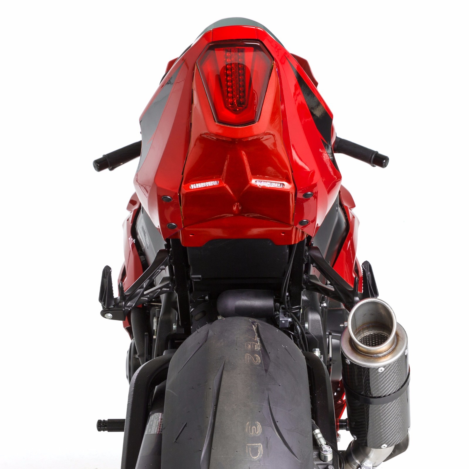 17-25 GSXR 1000 GSXR Hotbodies Superbike Undertail w/Signals - Mira Red