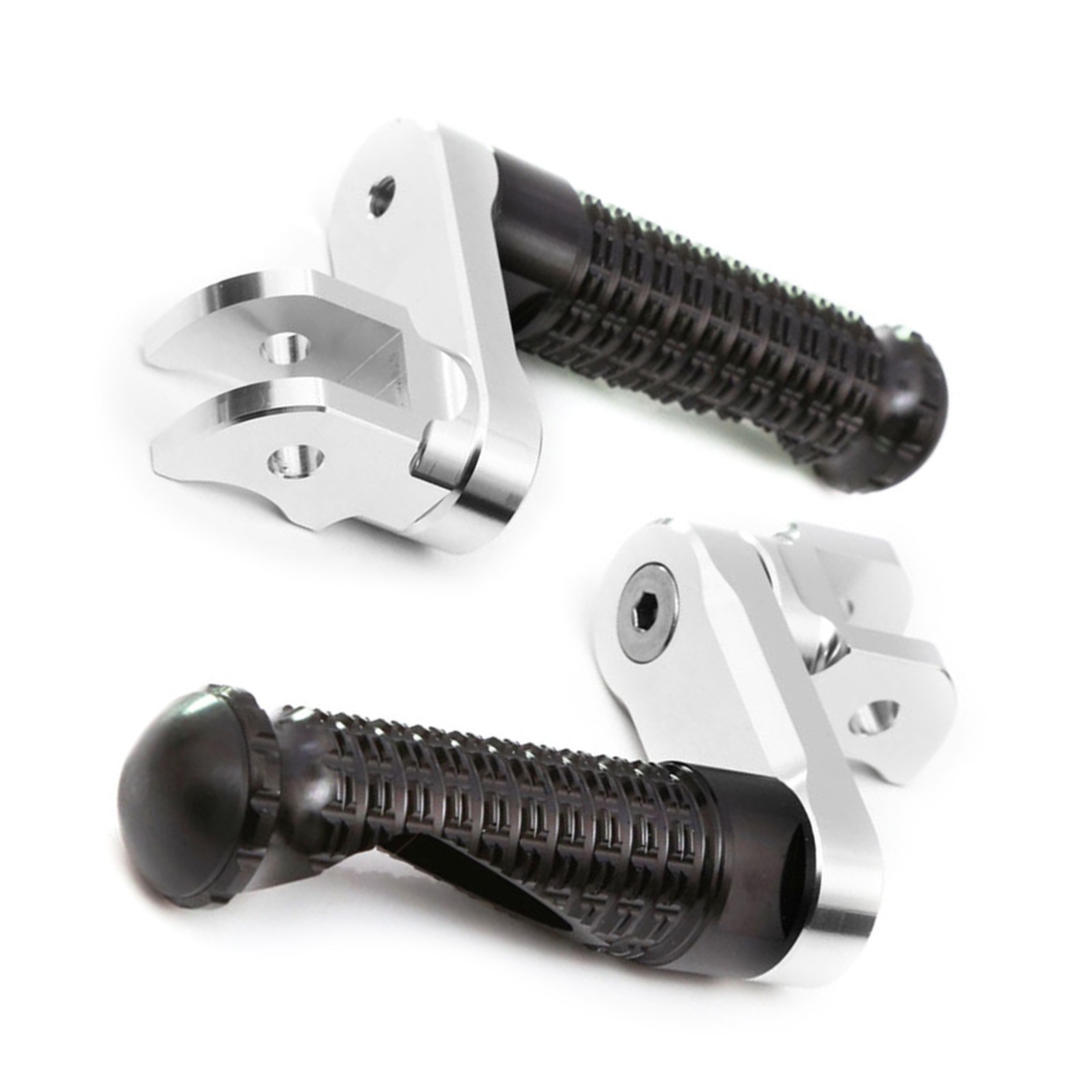MPRO 1.5 inch Riser Black Front Foot Pegs For Brutale 800 13 14 15 16 17 18