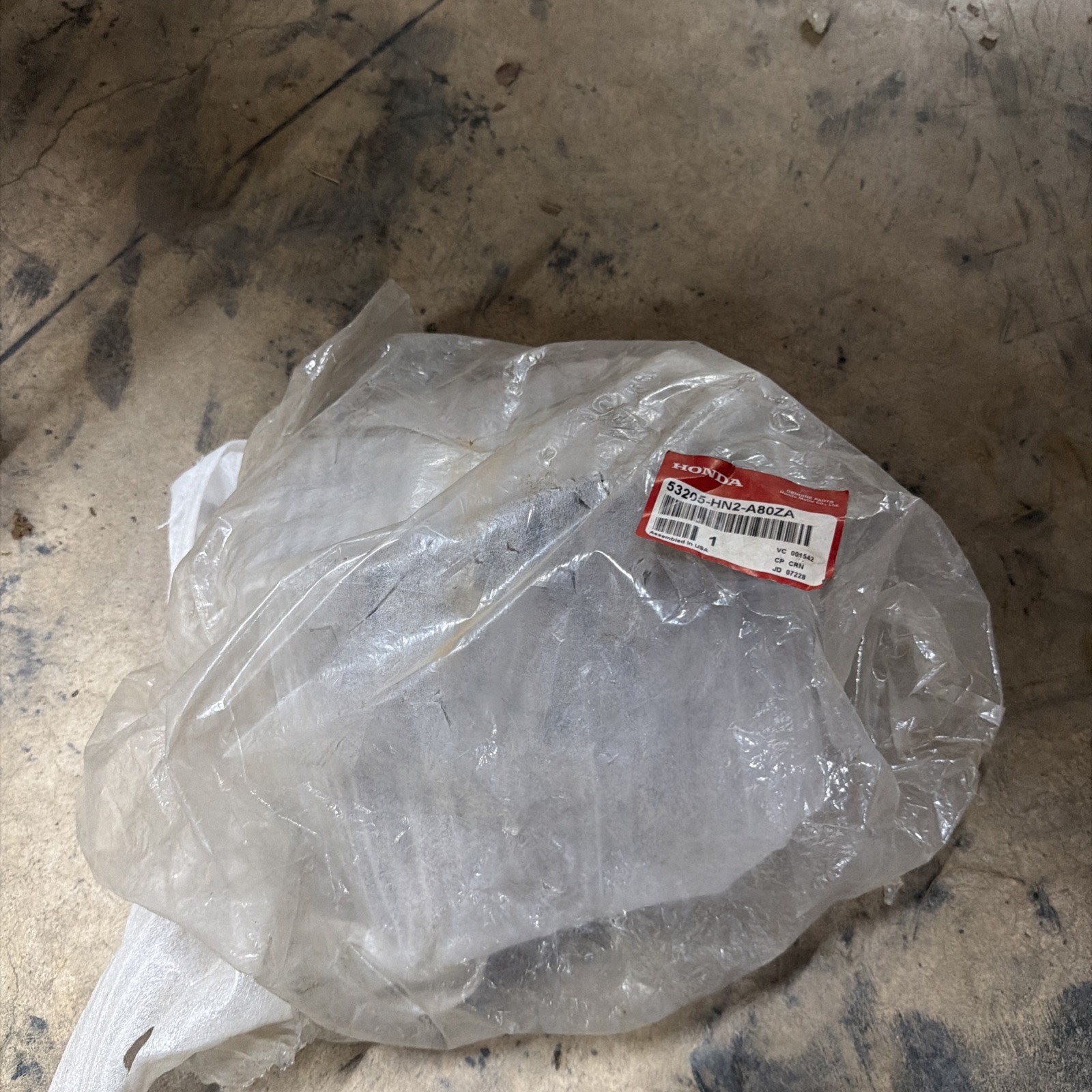 Nos 2011 HONDA Rubicon 500 Speedometer Housing OEM: 53205-HN2-A80ZA camo