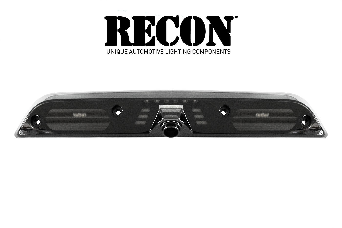 2017-2023 Ford Super Duty RECON Smoked LED Rear Cargo Bed Third Brake Light