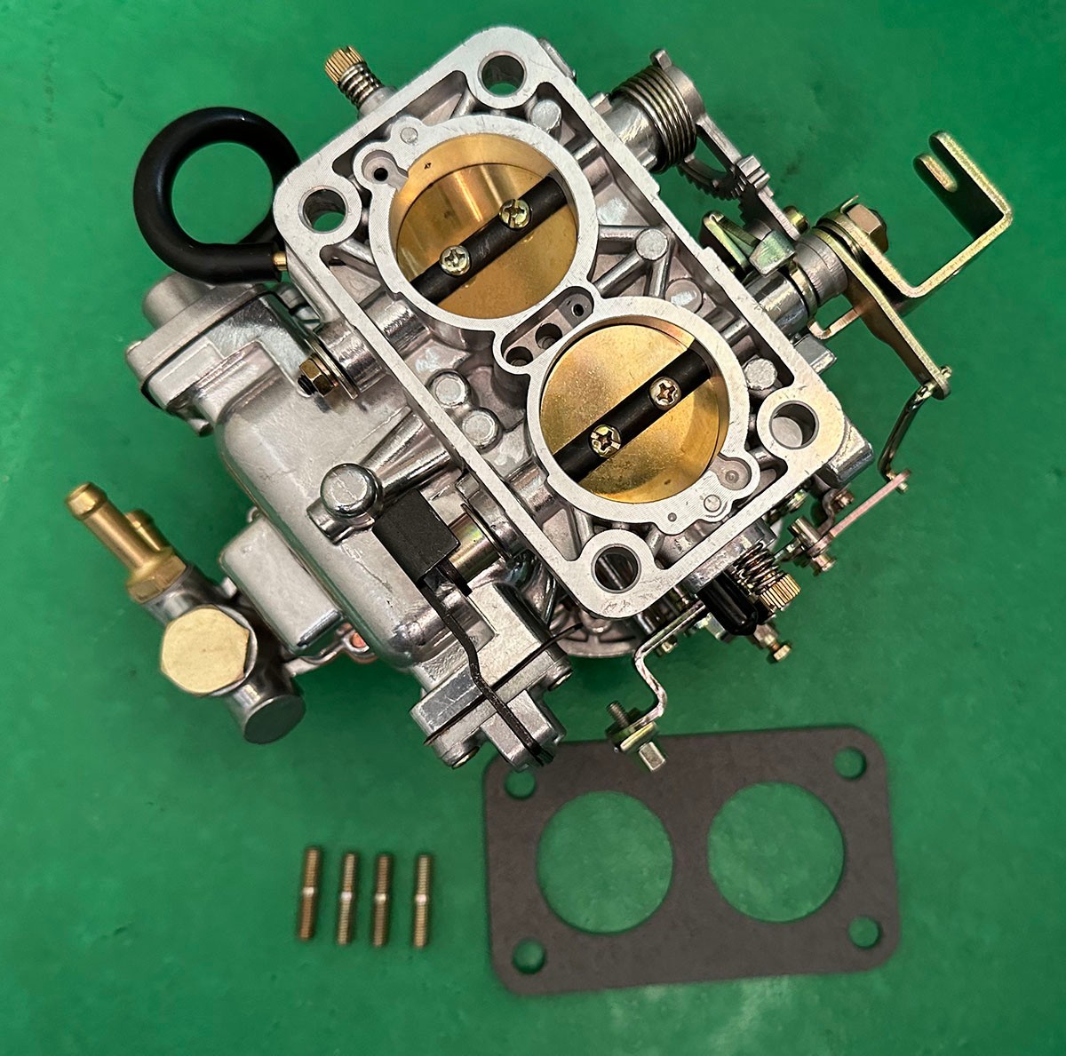 FOR Weber 38/38 DGMS Manual Choke Outlaw Synchronous Carburetor FOR Weber 38/38 DGMS Manual Choke Outlaw Synchronous Carburetor