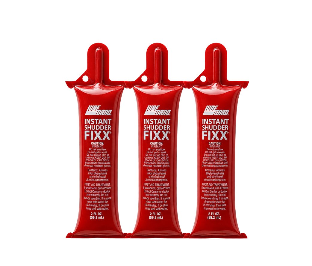 Three (3) 2 oz. Tubes Lubegard Dr. Tranny Instant Shudder Fixx 19610