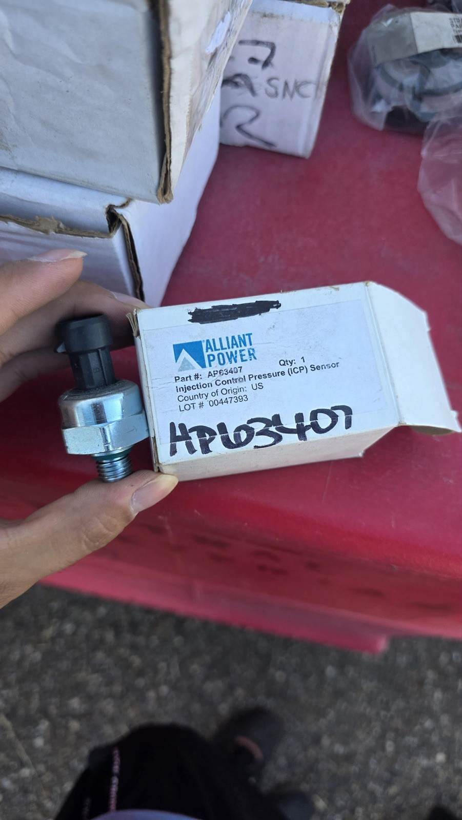 AP63407 Injection Control Pressure (ICP) Sensor | Alliant Power AP63407 Injection Control Pressure (ICP) Sensor | Alliant Power