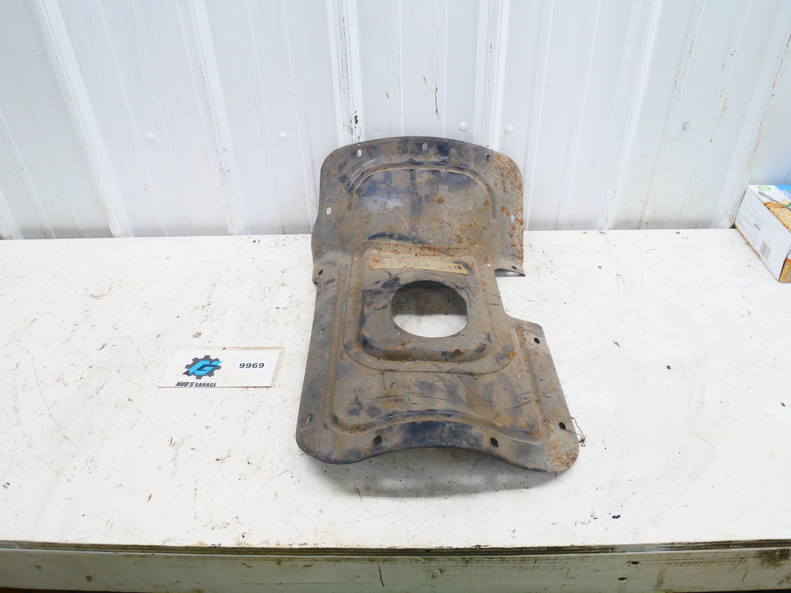 NOS 63-71 Jeep Wagoneer Kaiser Gladiator Manual Tunnel Cover Early Style