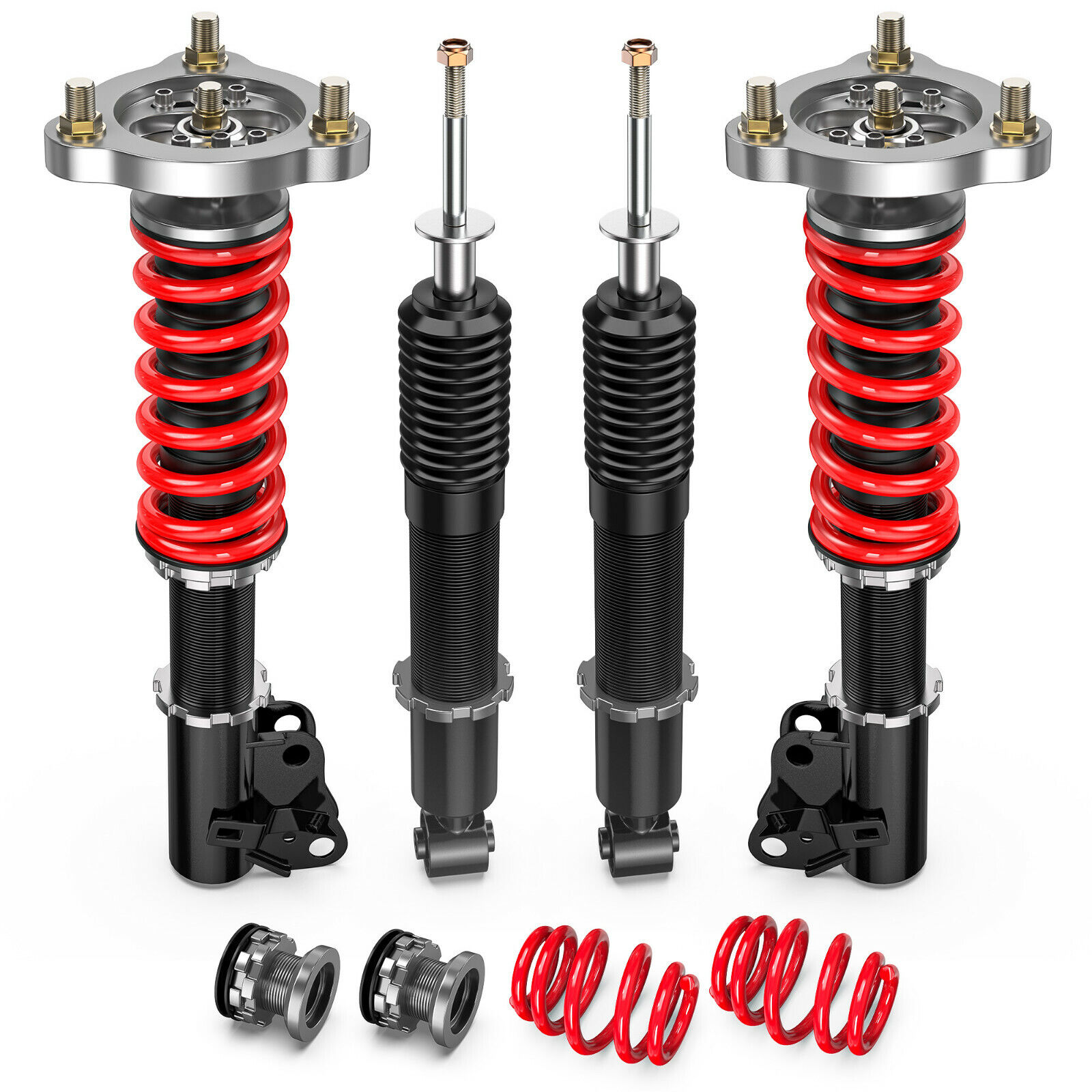 Coilover Struts For 2006-2011 Honda Civic Acura CSX Adjustable Height Front+Rear