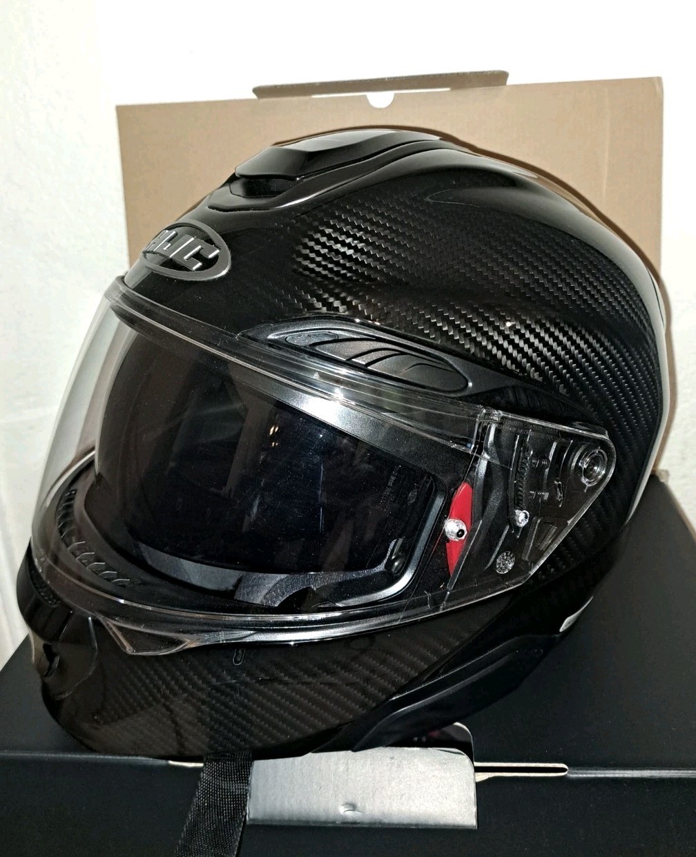 HJC RPHA 91 Carbon Fiber Black Modular Street Helmet size Large 58-59cm DOT  New