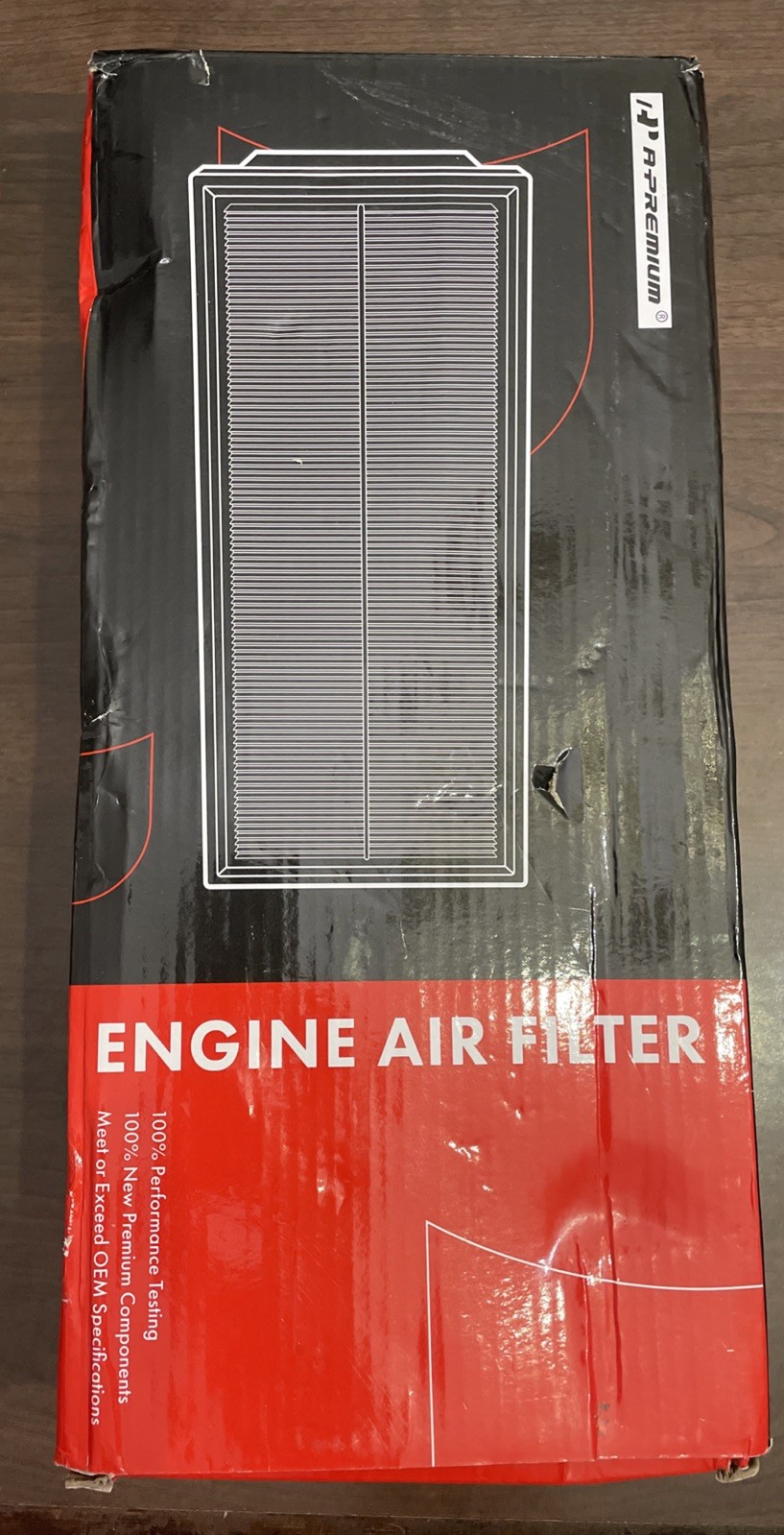 A-Premium Flexible Panel Engine Air Filter EAF11250-C Replacement