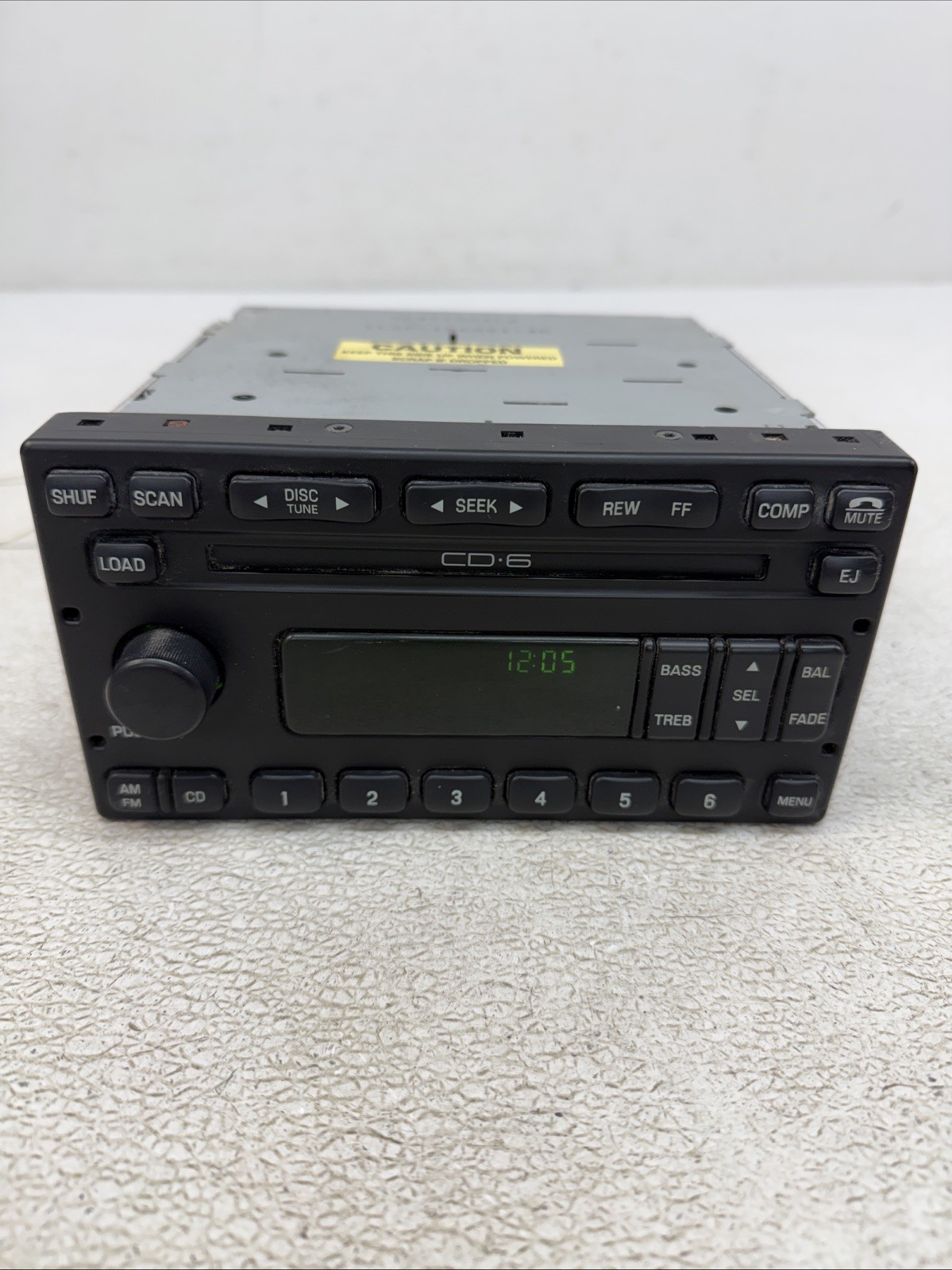02-05 Ford Excursion Expedition Radio CD 6 Disc TESTED OEM 2C7T-18C815-AB
