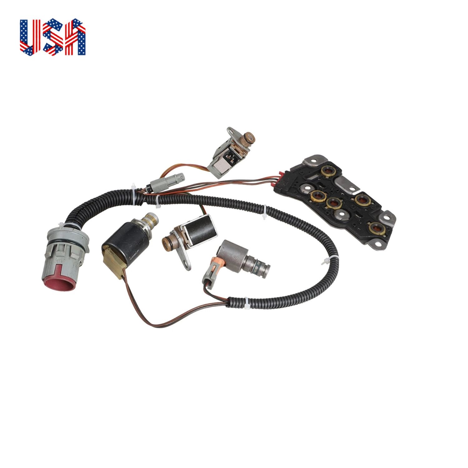 Transmission Solenoid Kit w/Harness for 1991-2003 Chevrolet GM 4L80E