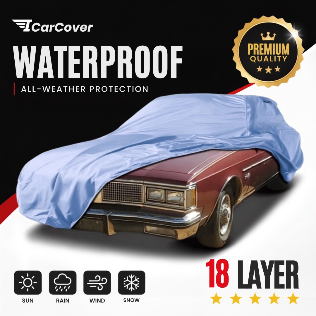 Oldsmobile 98 1977-1984 Custom Fit Waterproof Car Cover 18 Layer All Weather