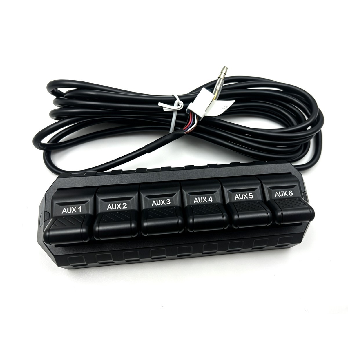 Universal 6 Gang Auxiliary Switch Panel Kit Upfitter Aux Switch For All Vehicles