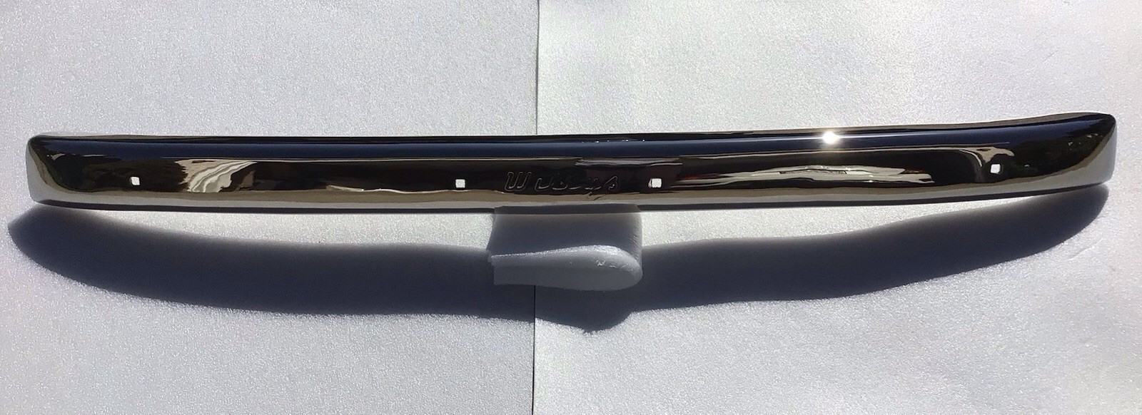 S WILLYS JEEPSTER TRUCK NEW TRIPLE PLATED CHROME REAR BUMPER 1950s OEM