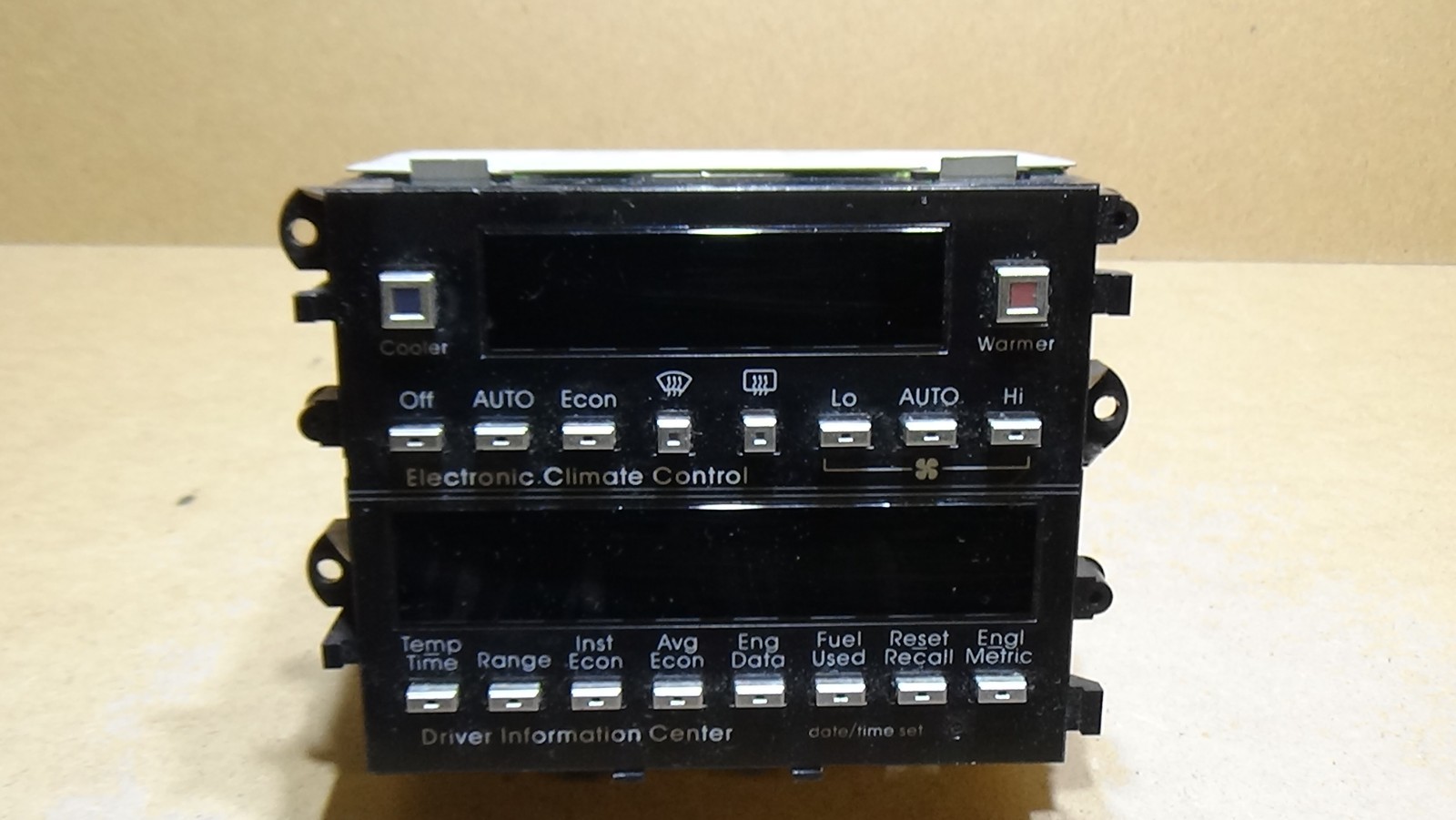 1988-1991 Cadillac Eldorado Seville AC Heater Climate Control Switch