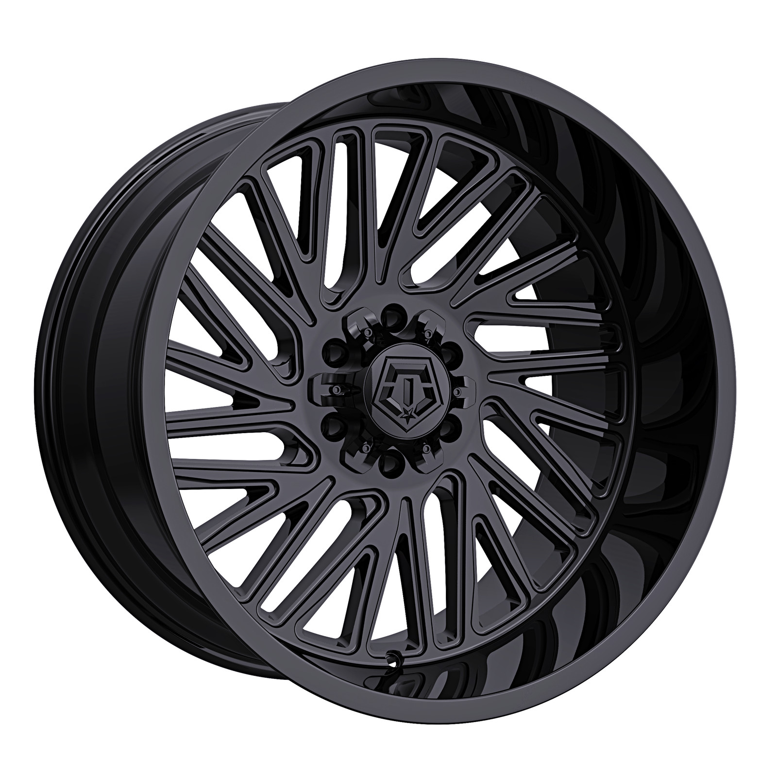 TIS Wheels 553B 20x9 +18 Gloss Black 6x139.7 6X135 (QTY 1) A273052