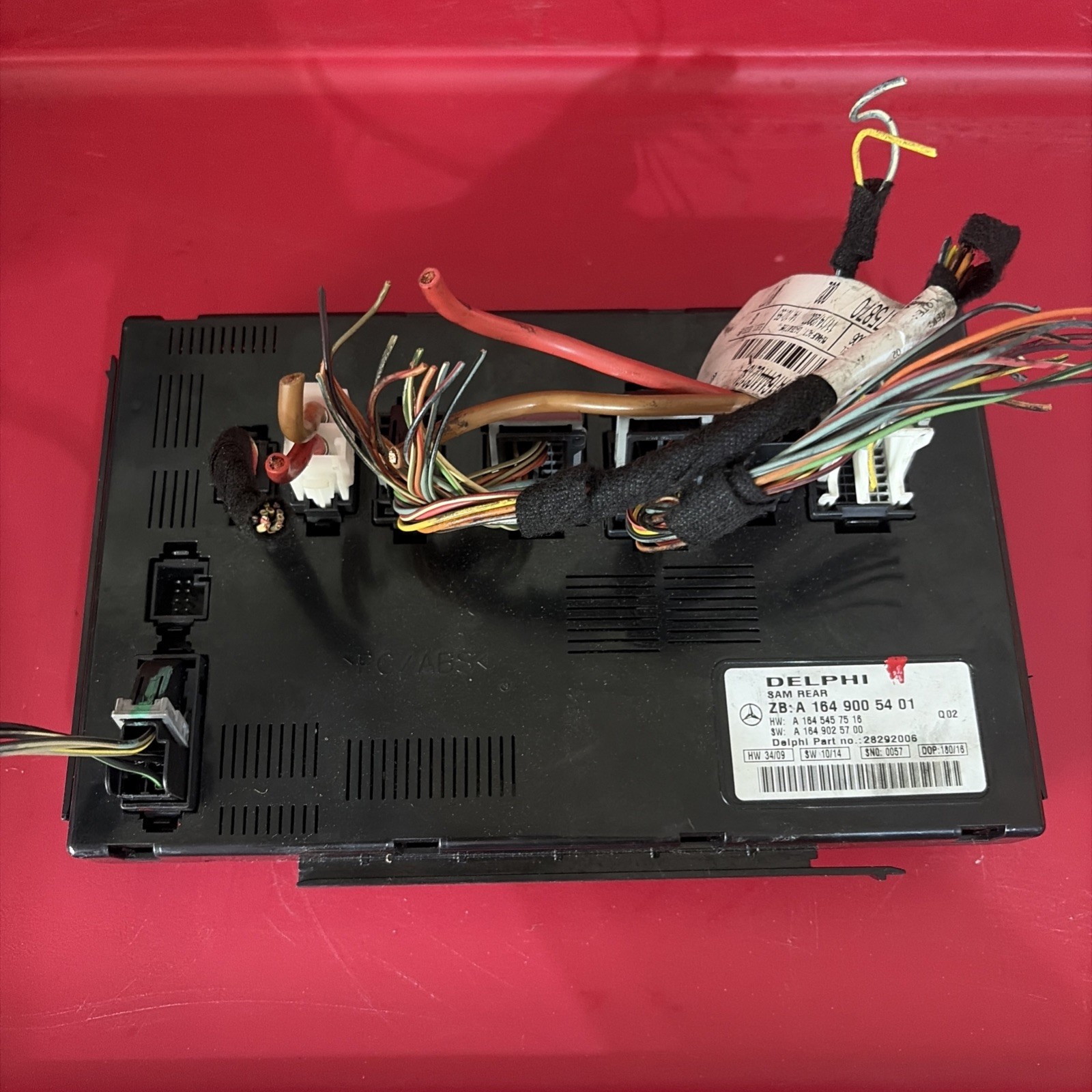 06-12 Mercedes GL ML  Rear SAM Signal  Control Module A 164 900 54 01