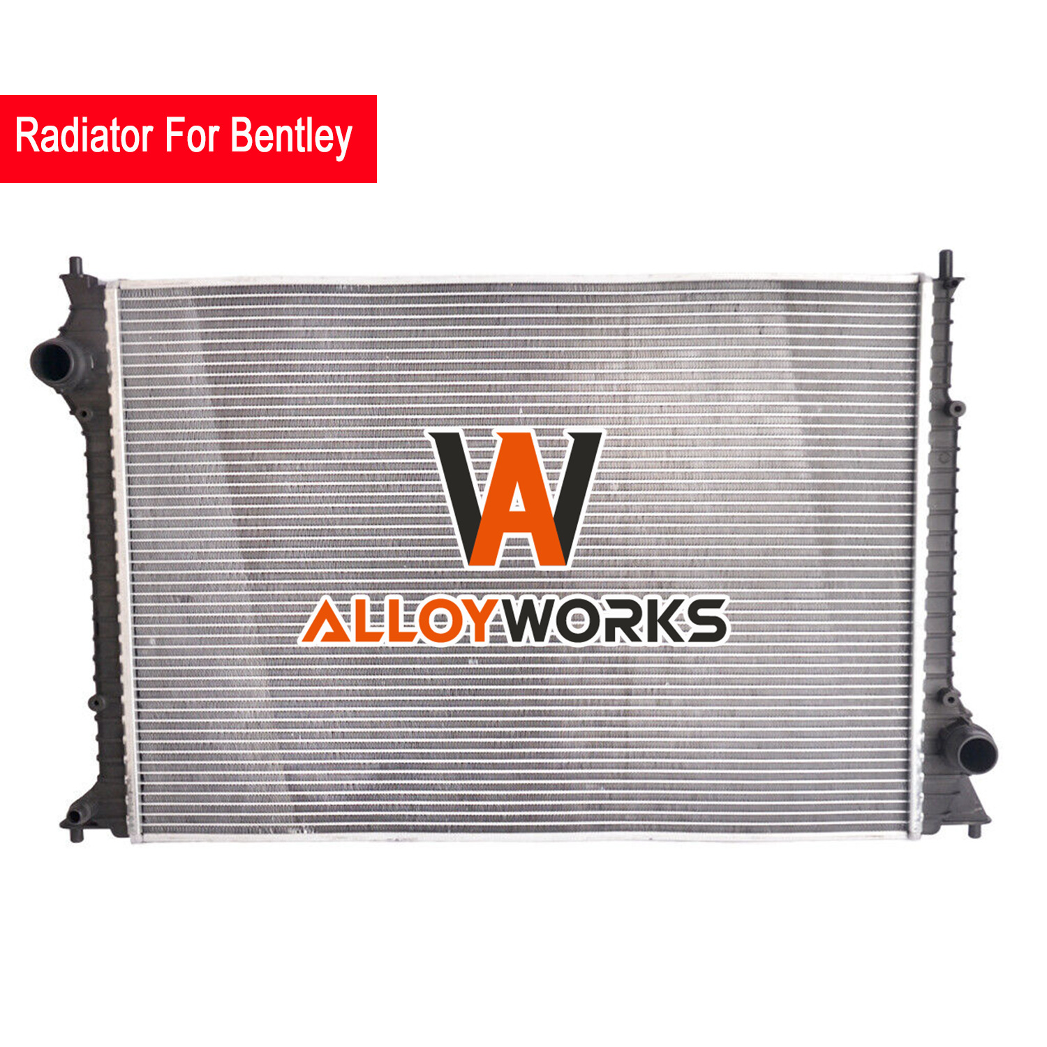 2 Row Coolant Radiator For 2004-2011 2008 Bentley Continental GT GTC Flying Spur