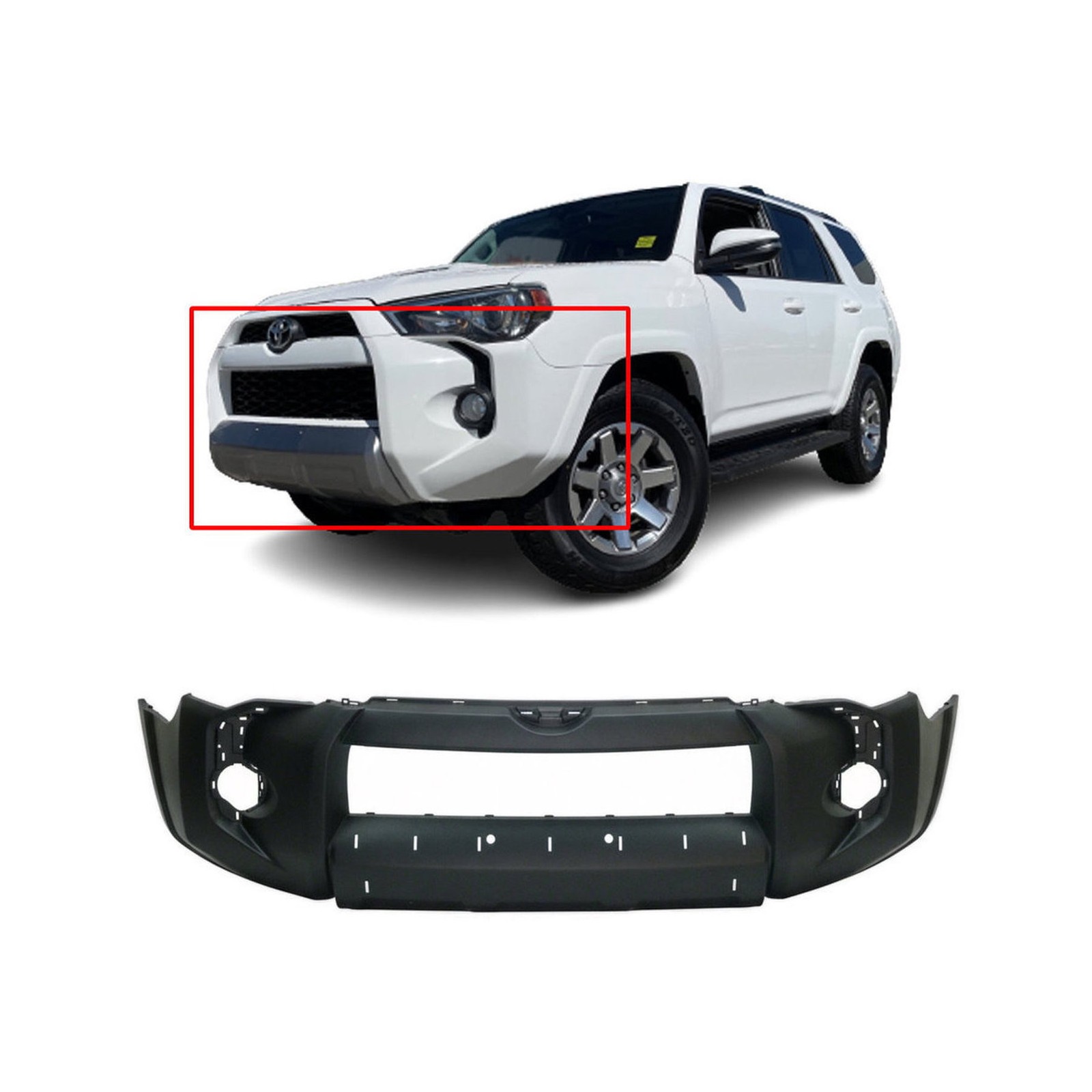 2014-2023 Toyota 4Runner TRD/Trail Front Bumper Cover TO1000406 5211935130