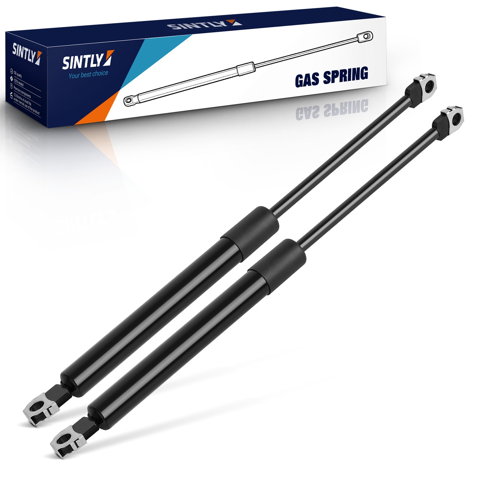 SINTLY 2x Front Hood Lift Supports Shocks Struts for Chevy Camaro Pontiac 72254
