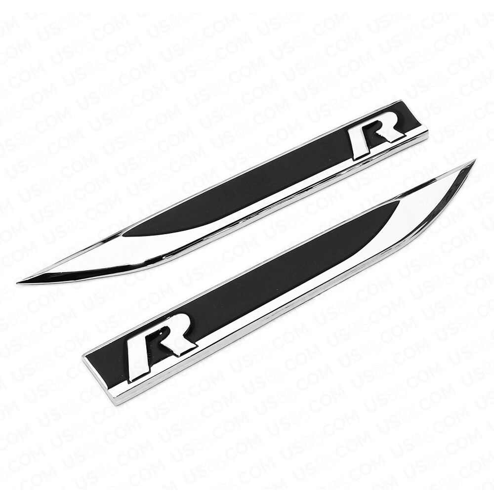 Golf R Sport Car Side Fender Emblem Badge Decal Nameplate