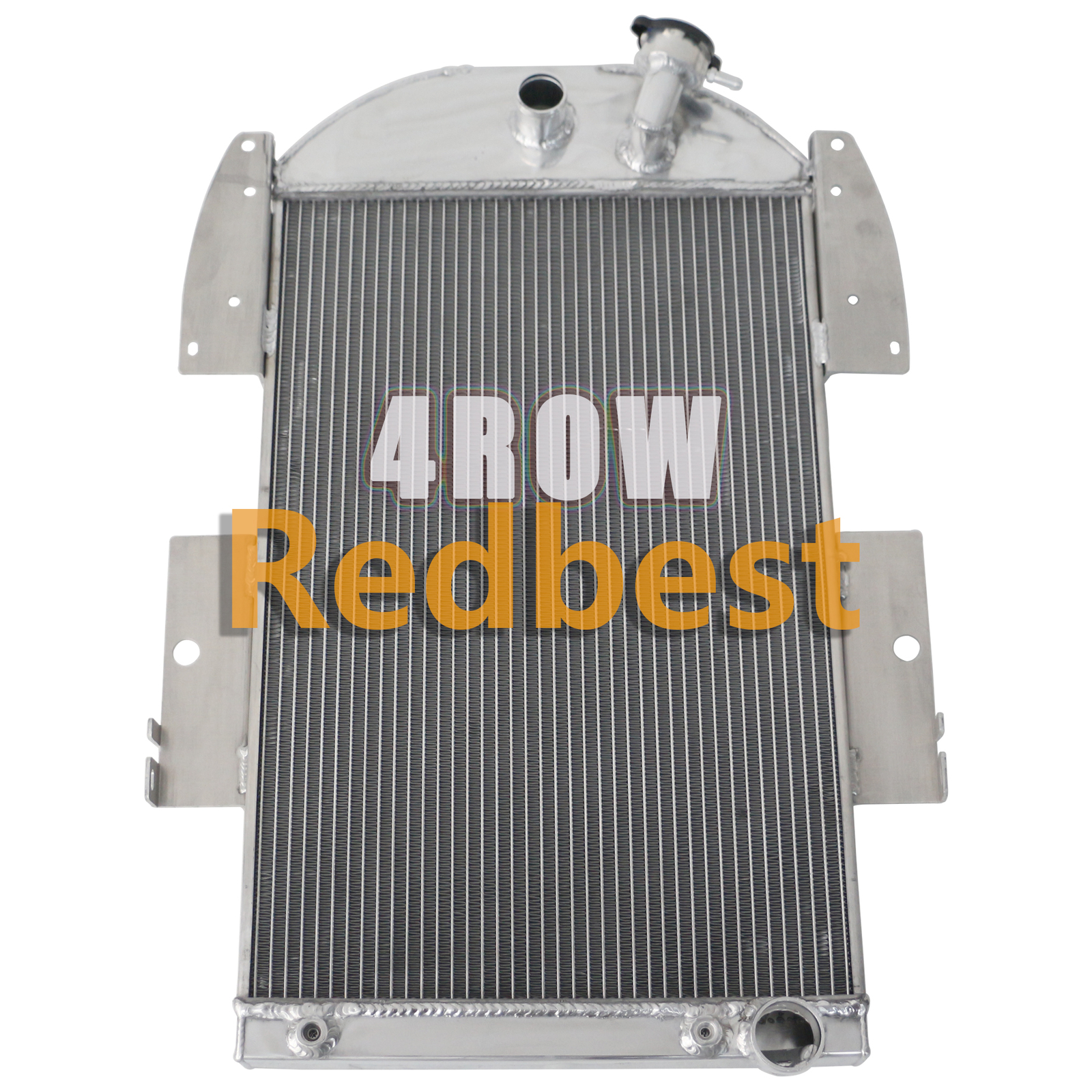 All Alum 4Rows Radiator For 1934 1935 1936 Chevy P/U Standard Truck 3.4L #3436CH