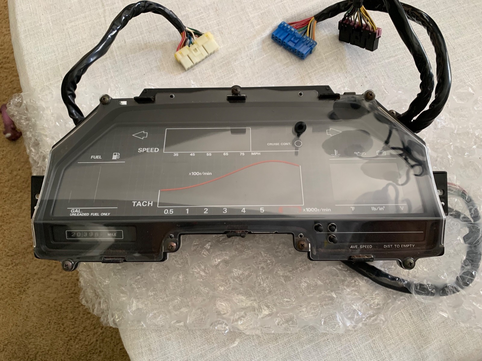 1986 Nissan 300ZX Z31 OEM Digital Dash Package